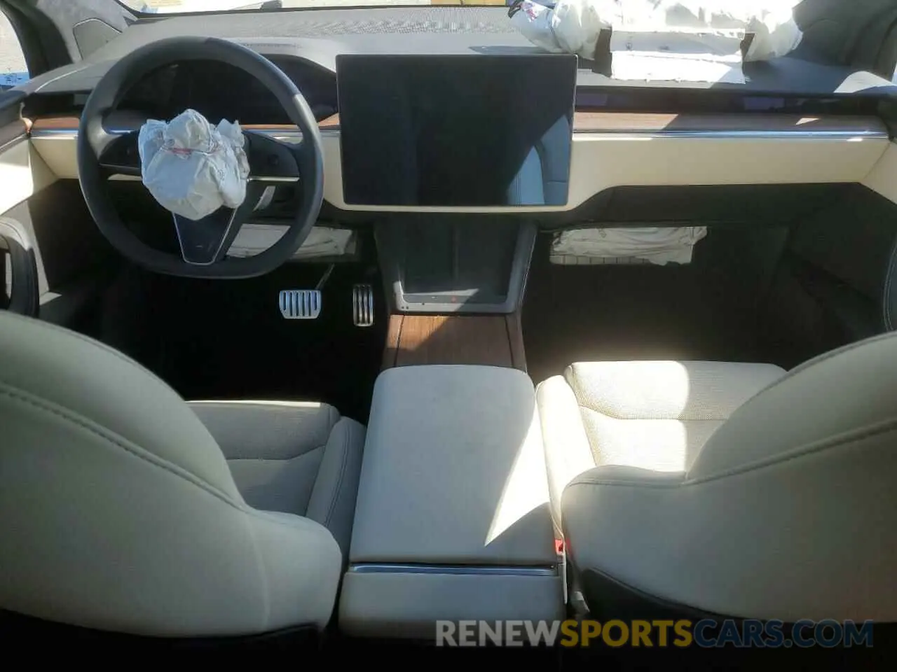 8 Фотография поврежденного автомобиля 7SAXCDE52PF378496 TESLA MODEL X 2023