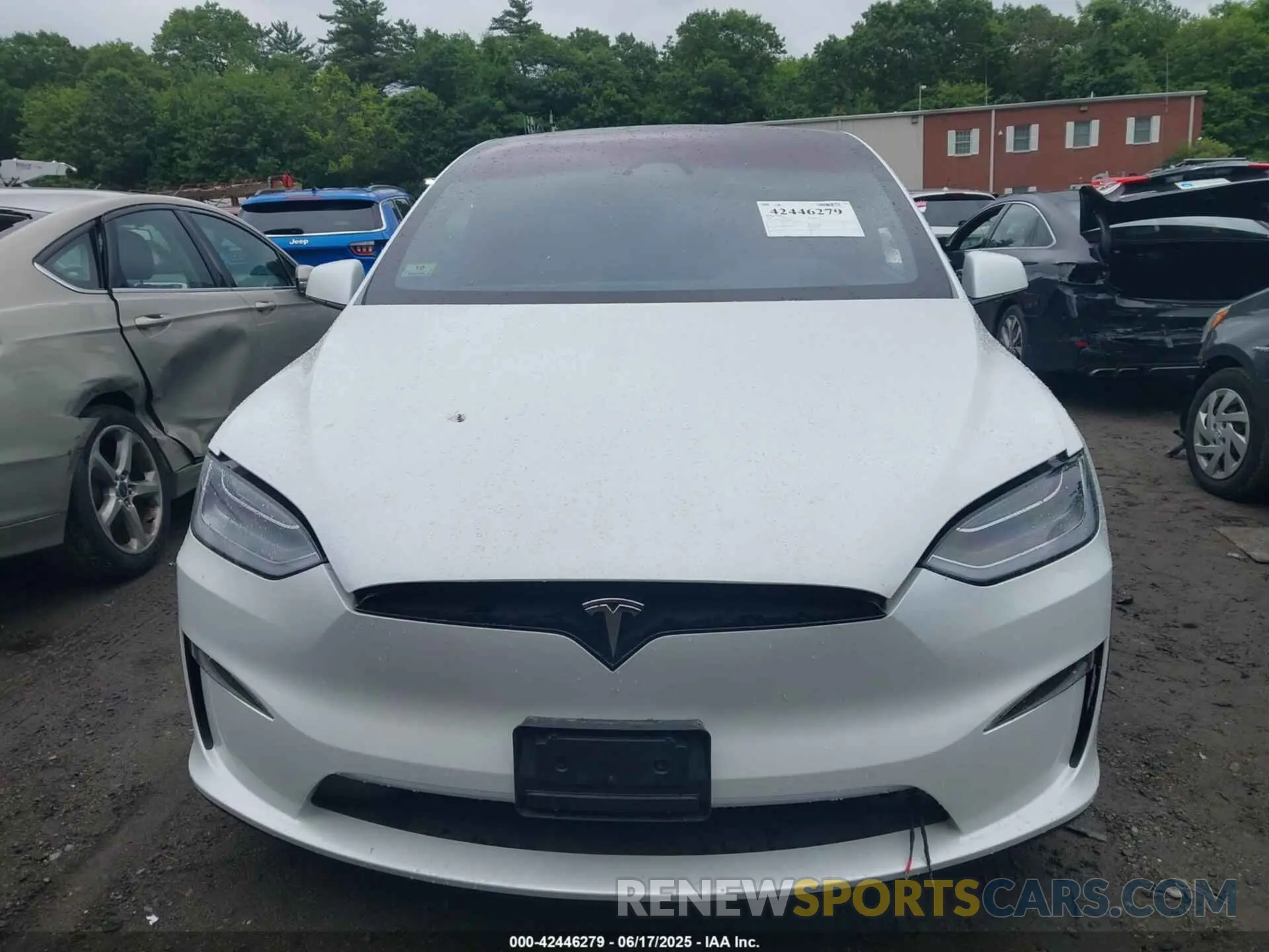 13 Фотография поврежденного автомобиля 7SAXCDE52PF404062 TESLA MODEL X 2023