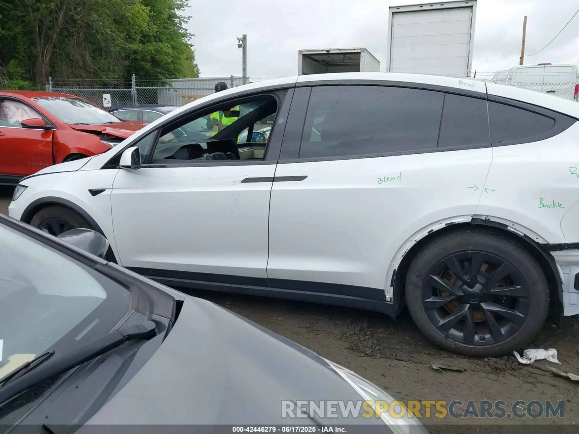 15 Фотография поврежденного автомобиля 7SAXCDE52PF404062 TESLA MODEL X 2023