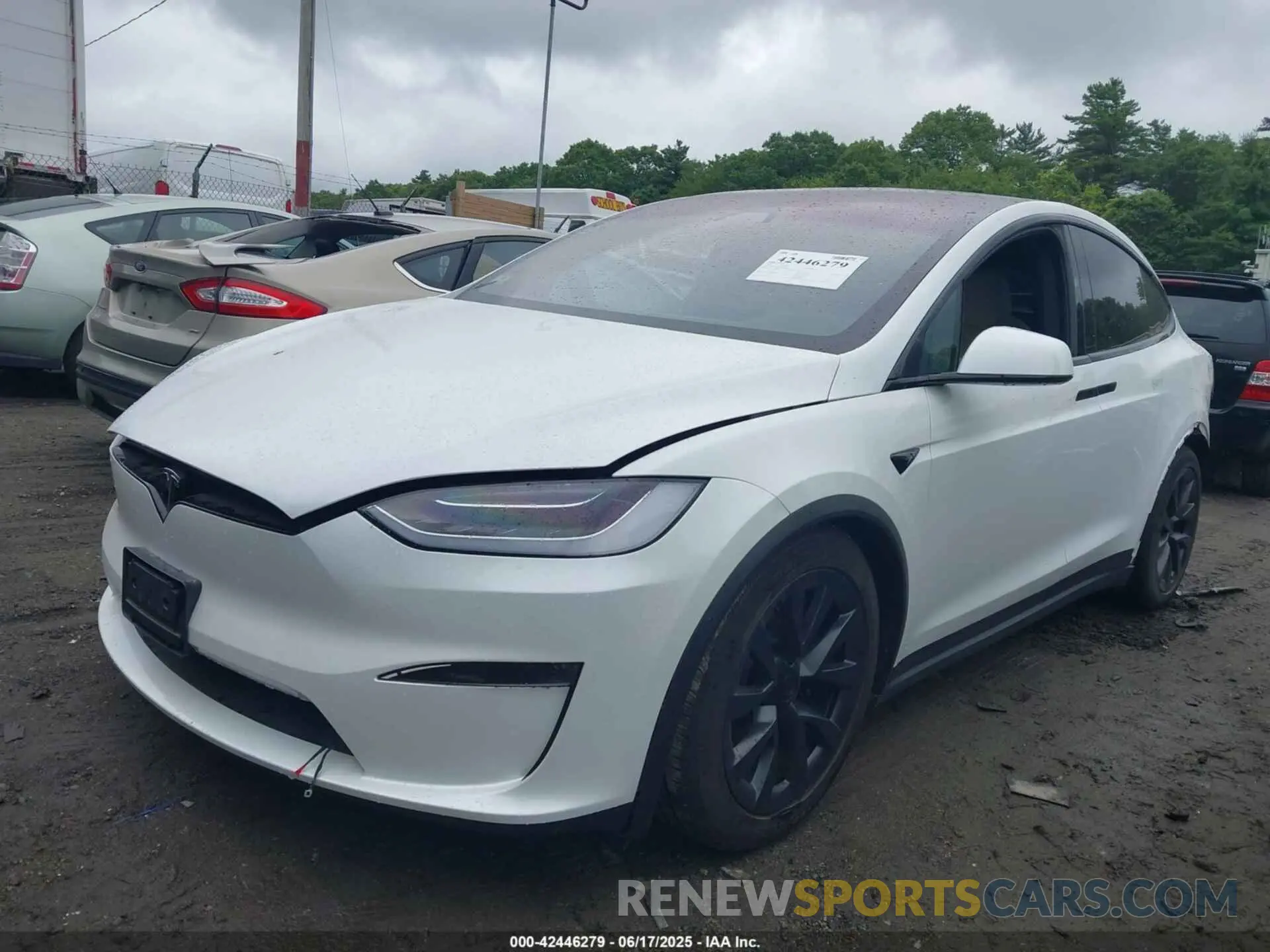 2 Фотография поврежденного автомобиля 7SAXCDE52PF404062 TESLA MODEL X 2023