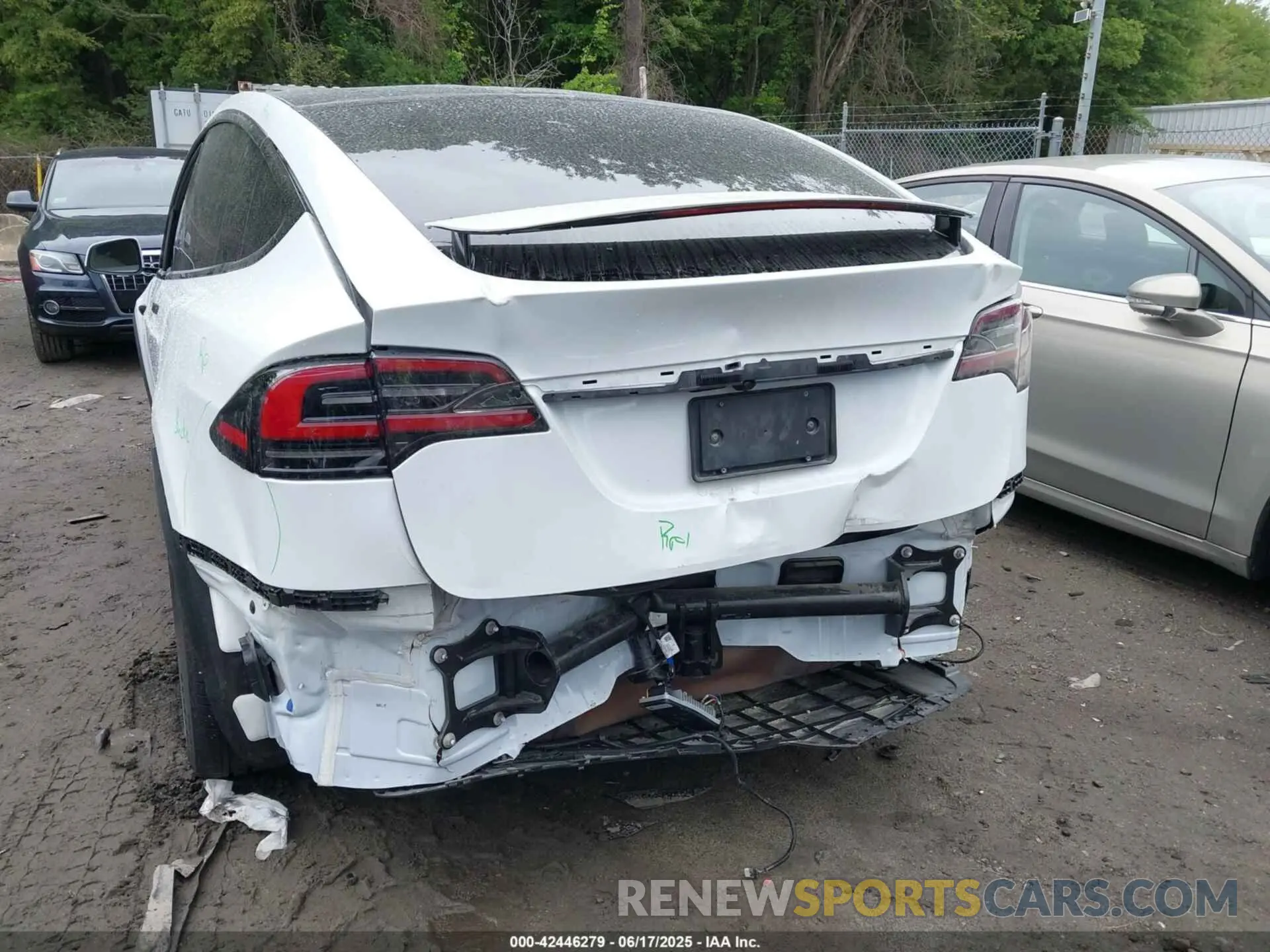 6 Фотография поврежденного автомобиля 7SAXCDE52PF404062 TESLA MODEL X 2023