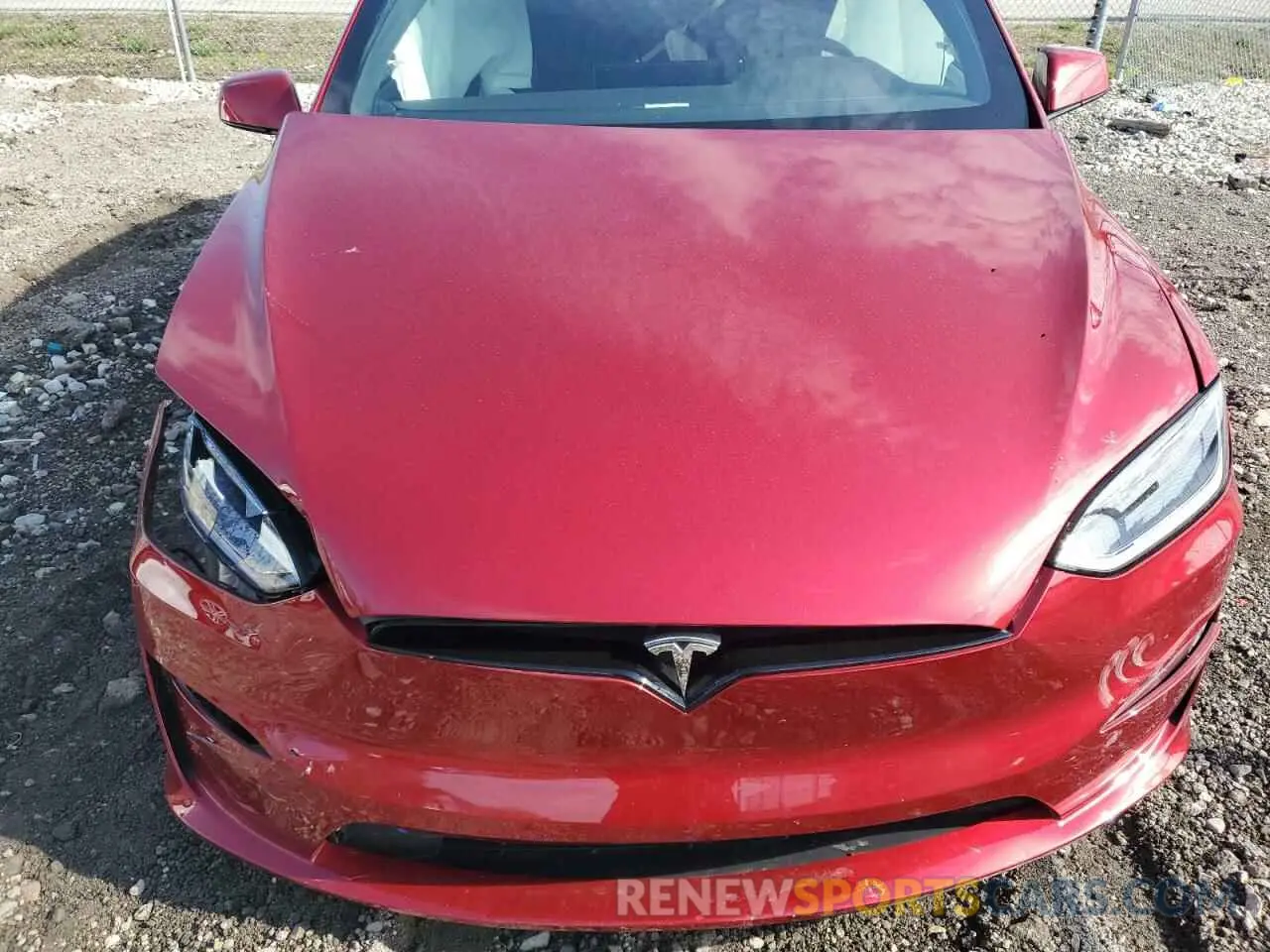 11 Фотография поврежденного автомобиля 7SAXCDE52PF431276 TESLA MODEL X 2023