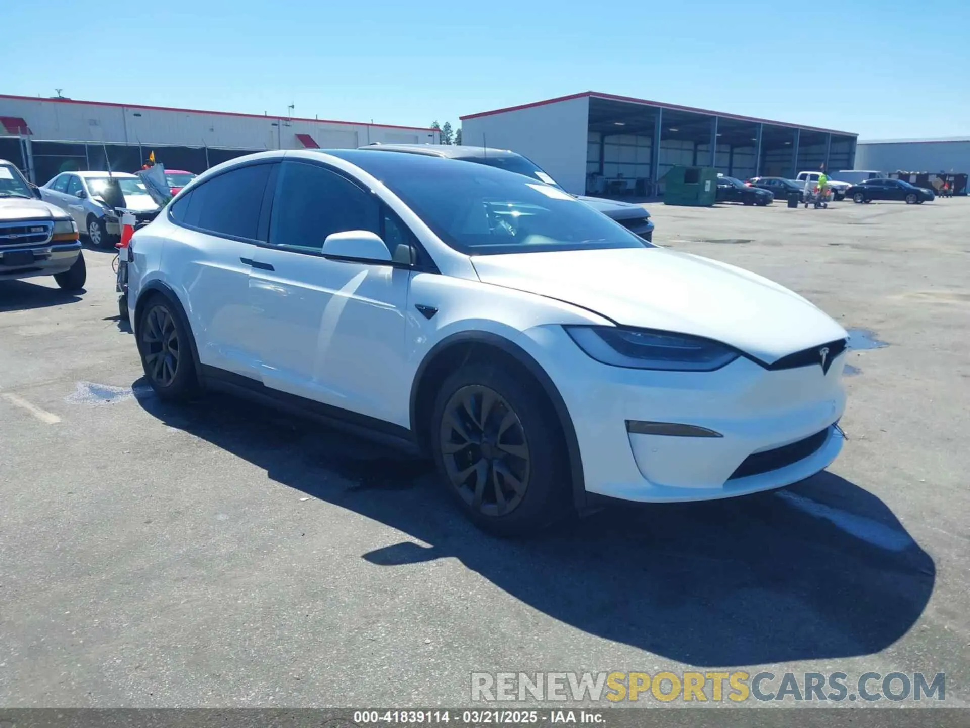 1 Photograph of a damaged car 7SAXCDE53PF377034 TESLA MODEL X 2023