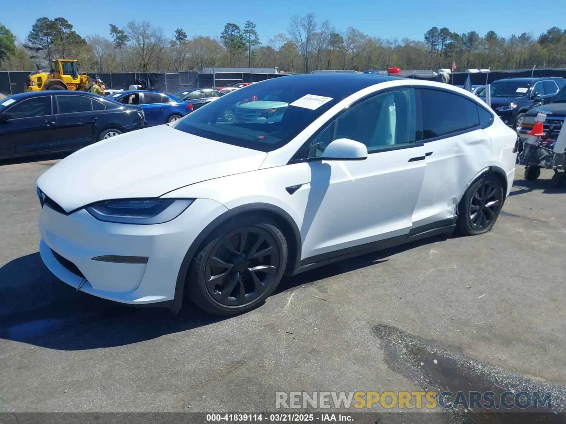 2 Photograph of a damaged car 7SAXCDE53PF377034 TESLA MODEL X 2023