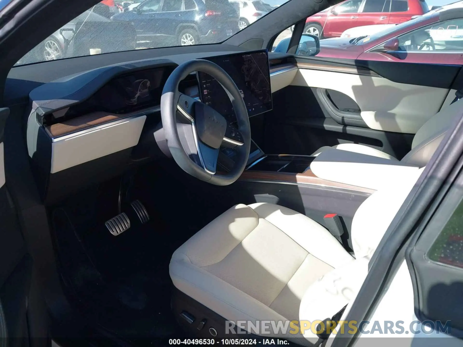 14 Фотография поврежденного автомобиля 7SAXCDE53PF400103 TESLA MODEL X 2023