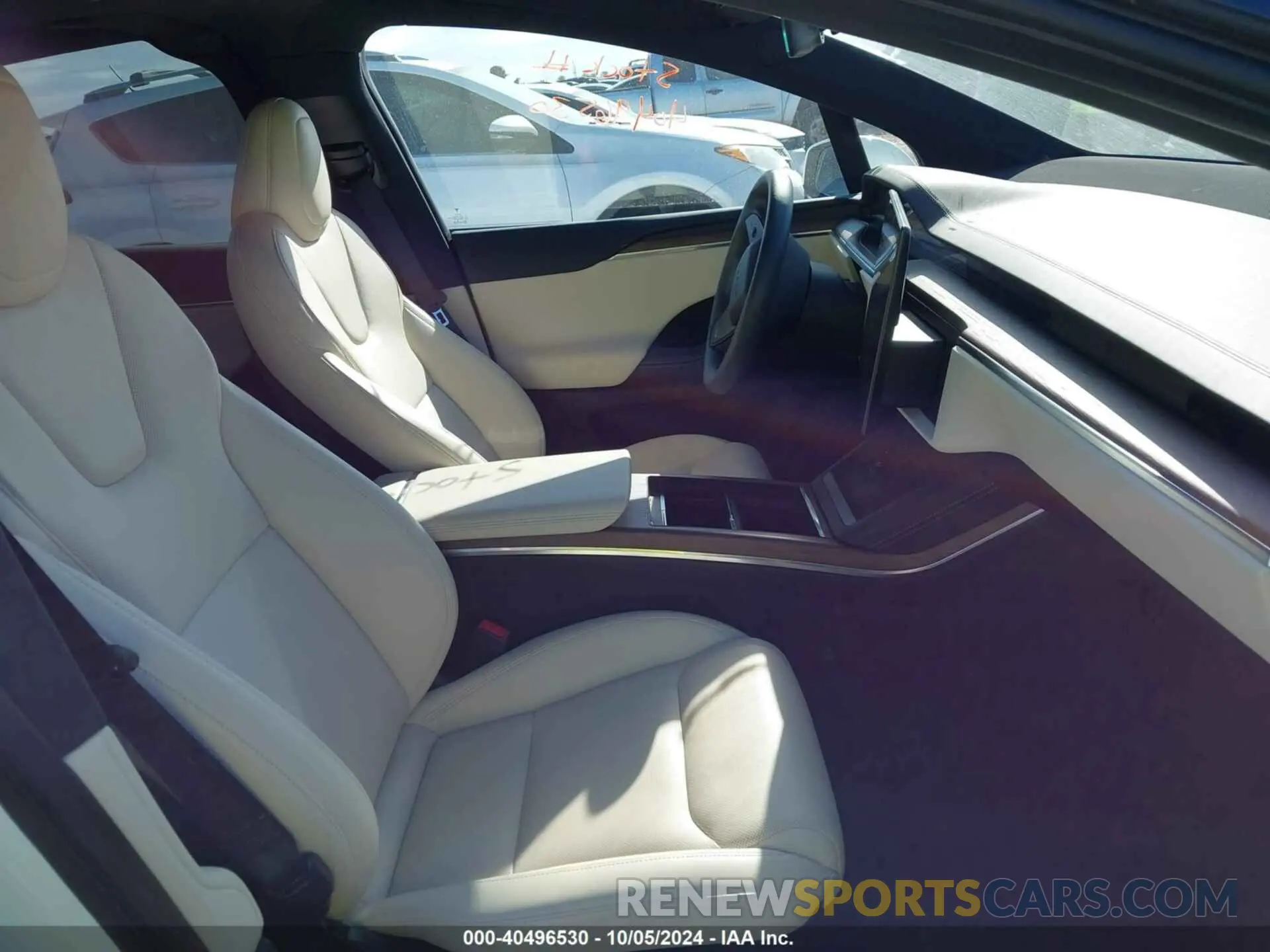 5 Фотография поврежденного автомобиля 7SAXCDE53PF400103 TESLA MODEL X 2023