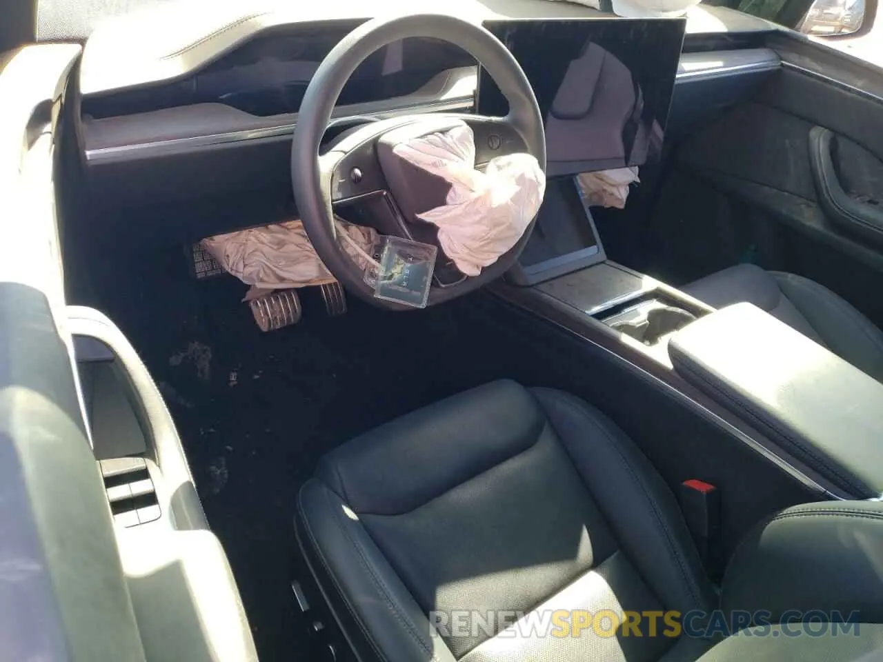 8 Photograph of a damaged car 7SAXCDE53PF430525 TESLA MODEL X 2023
