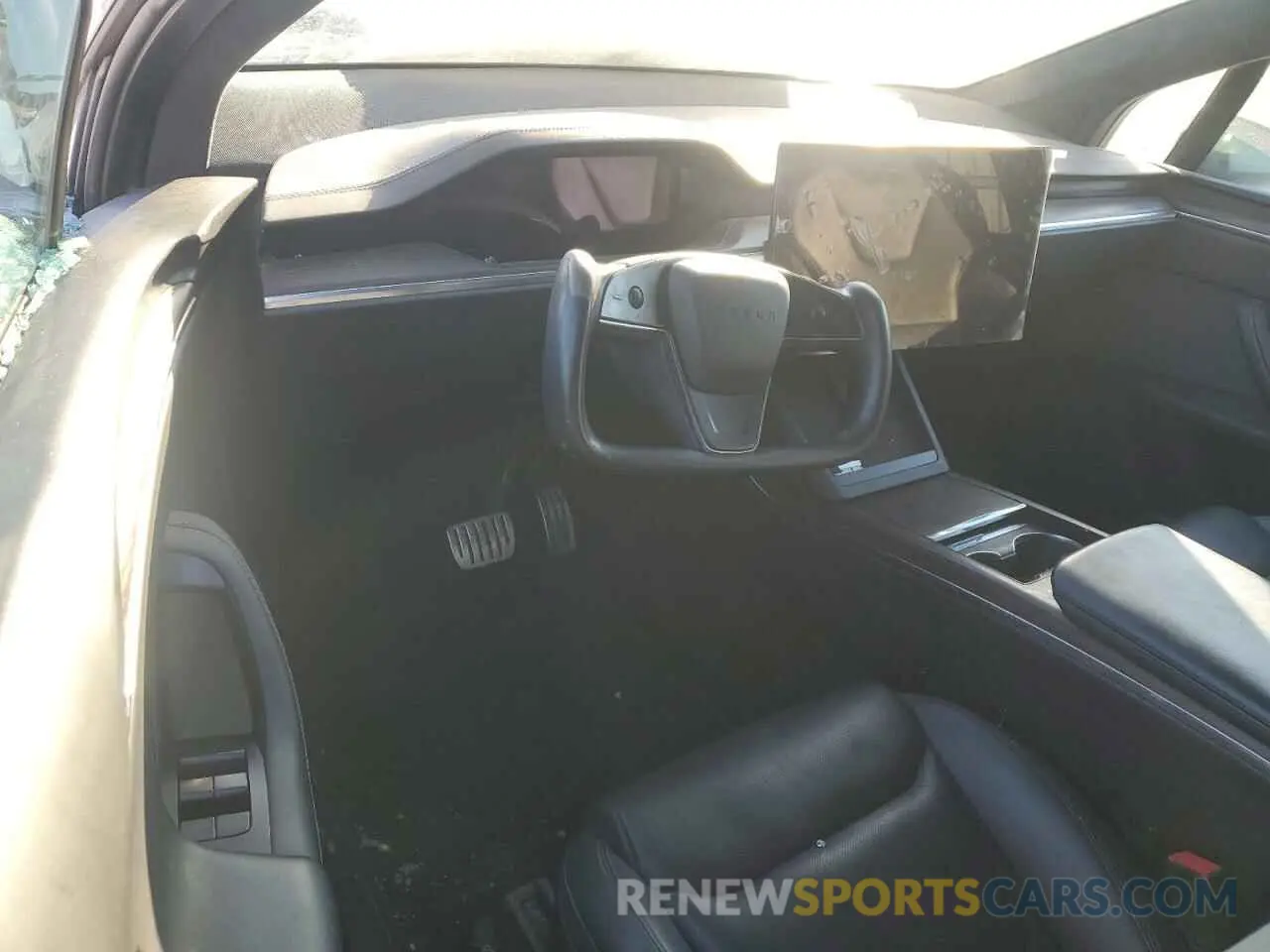 8 Фотография поврежденного автомобиля 7SAXCDE54PF378225 TESLA MODEL X 2023