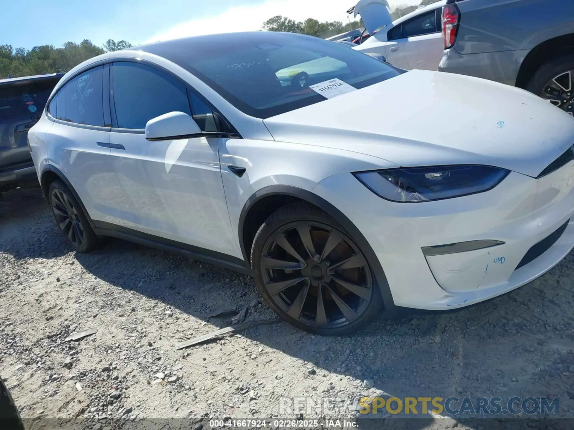 1 Фотография поврежденного автомобиля 7SAXCDE54PF430808 TESLA MODEL X 2023
