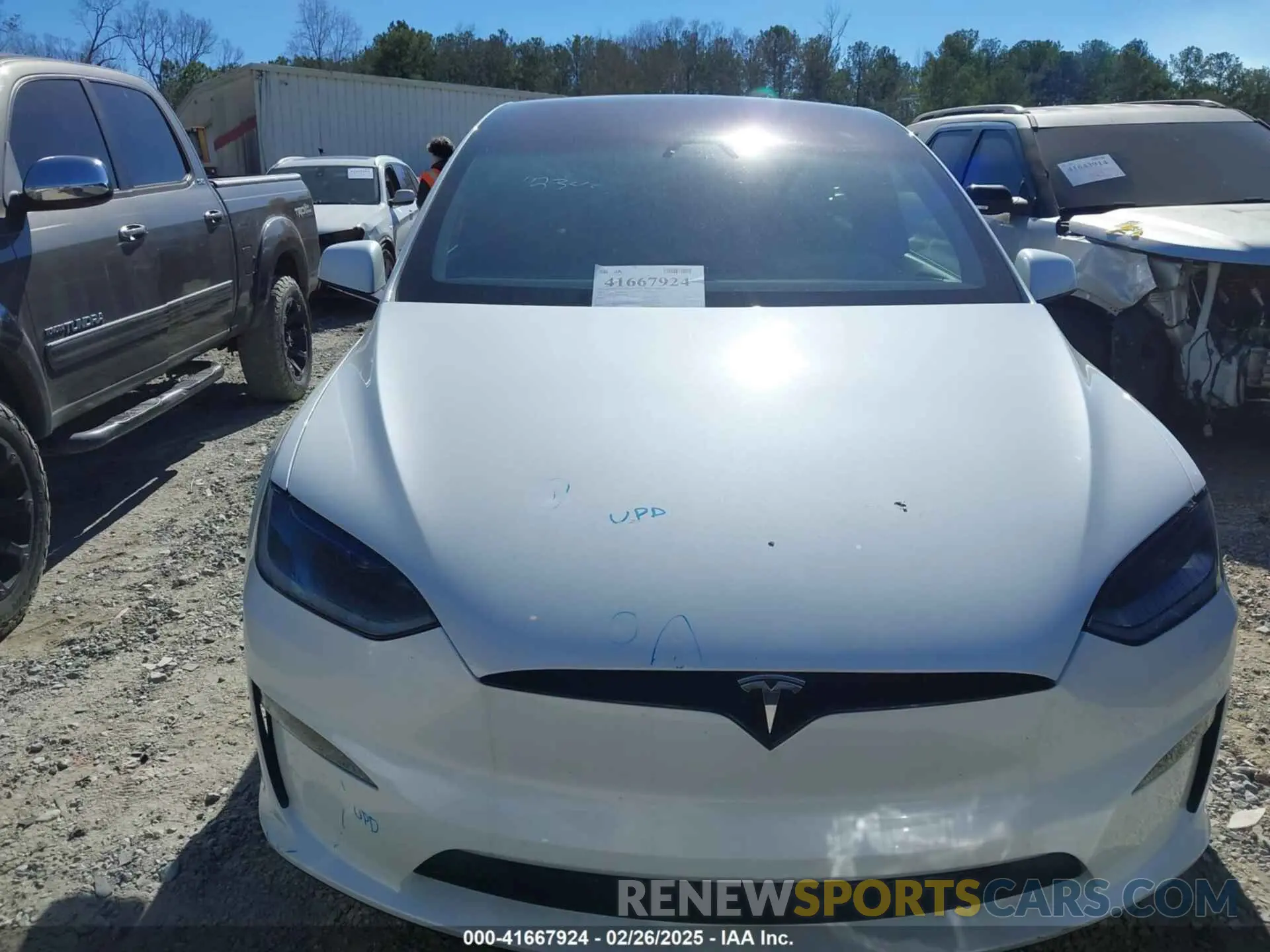12 Фотография поврежденного автомобиля 7SAXCDE54PF430808 TESLA MODEL X 2023