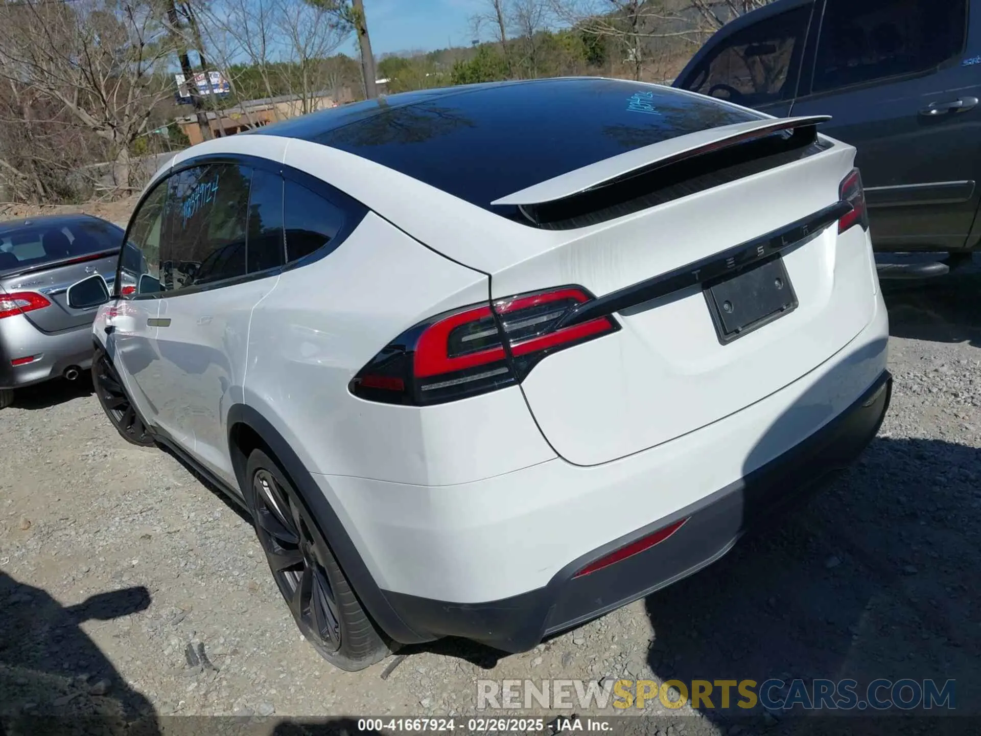 3 Фотография поврежденного автомобиля 7SAXCDE54PF430808 TESLA MODEL X 2023