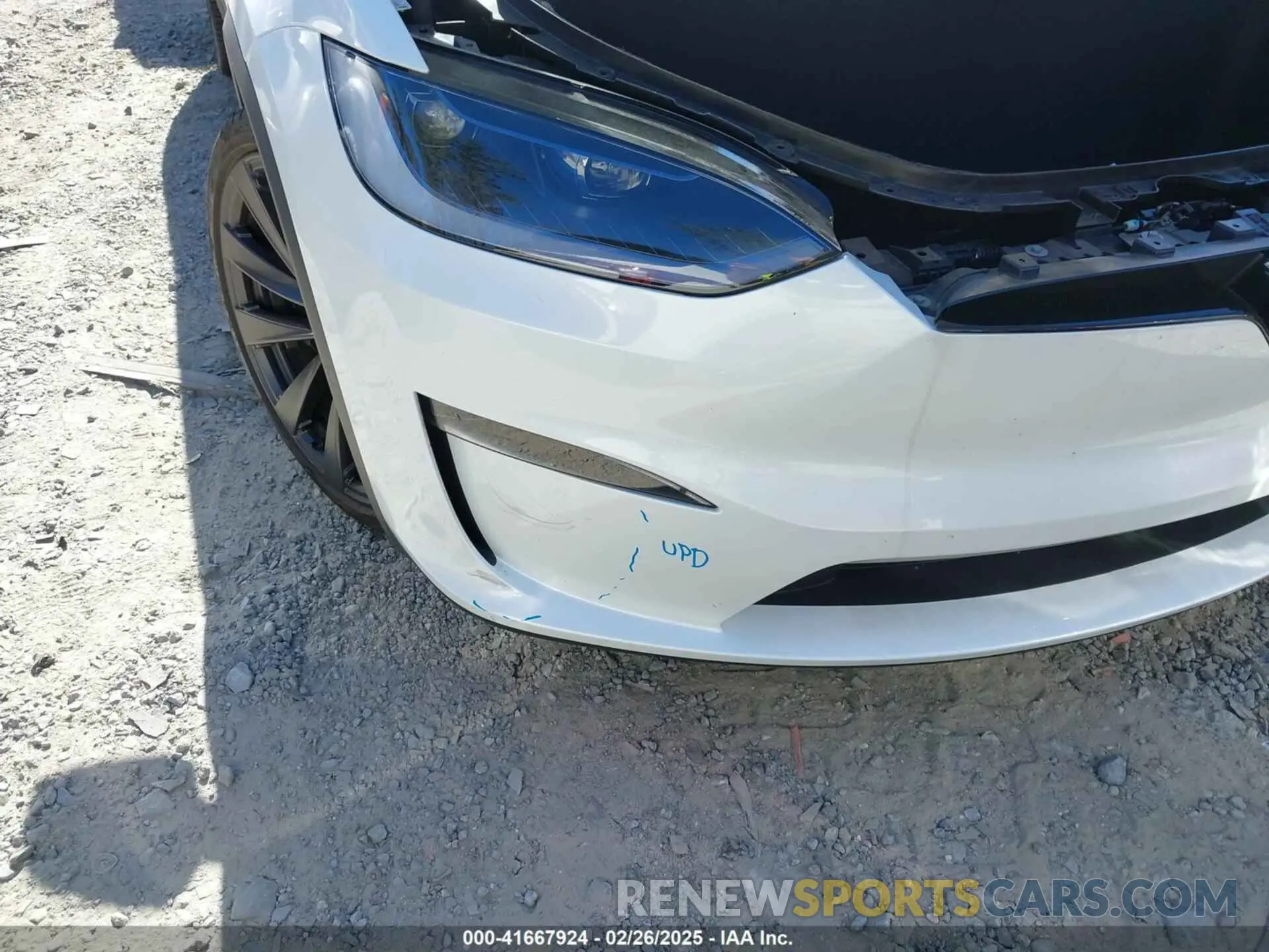 6 Фотография поврежденного автомобиля 7SAXCDE54PF430808 TESLA MODEL X 2023
