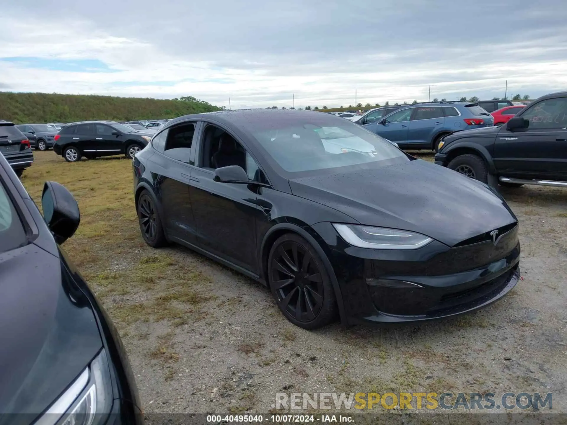 1 Фотография поврежденного автомобиля 7SAXCDE55PF365435 TESLA MODEL X 2023