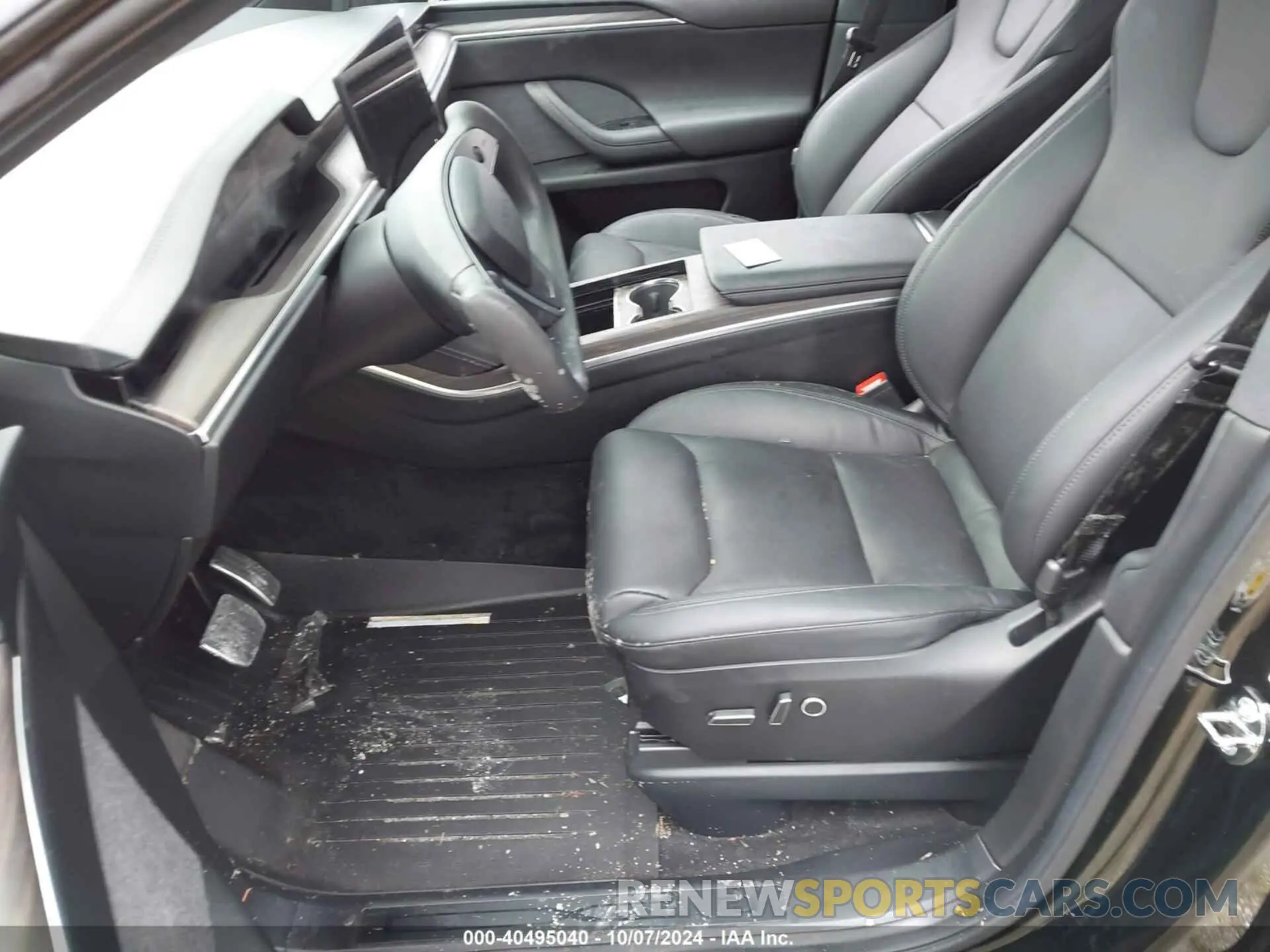 11 Фотография поврежденного автомобиля 7SAXCDE55PF365435 TESLA MODEL X 2023