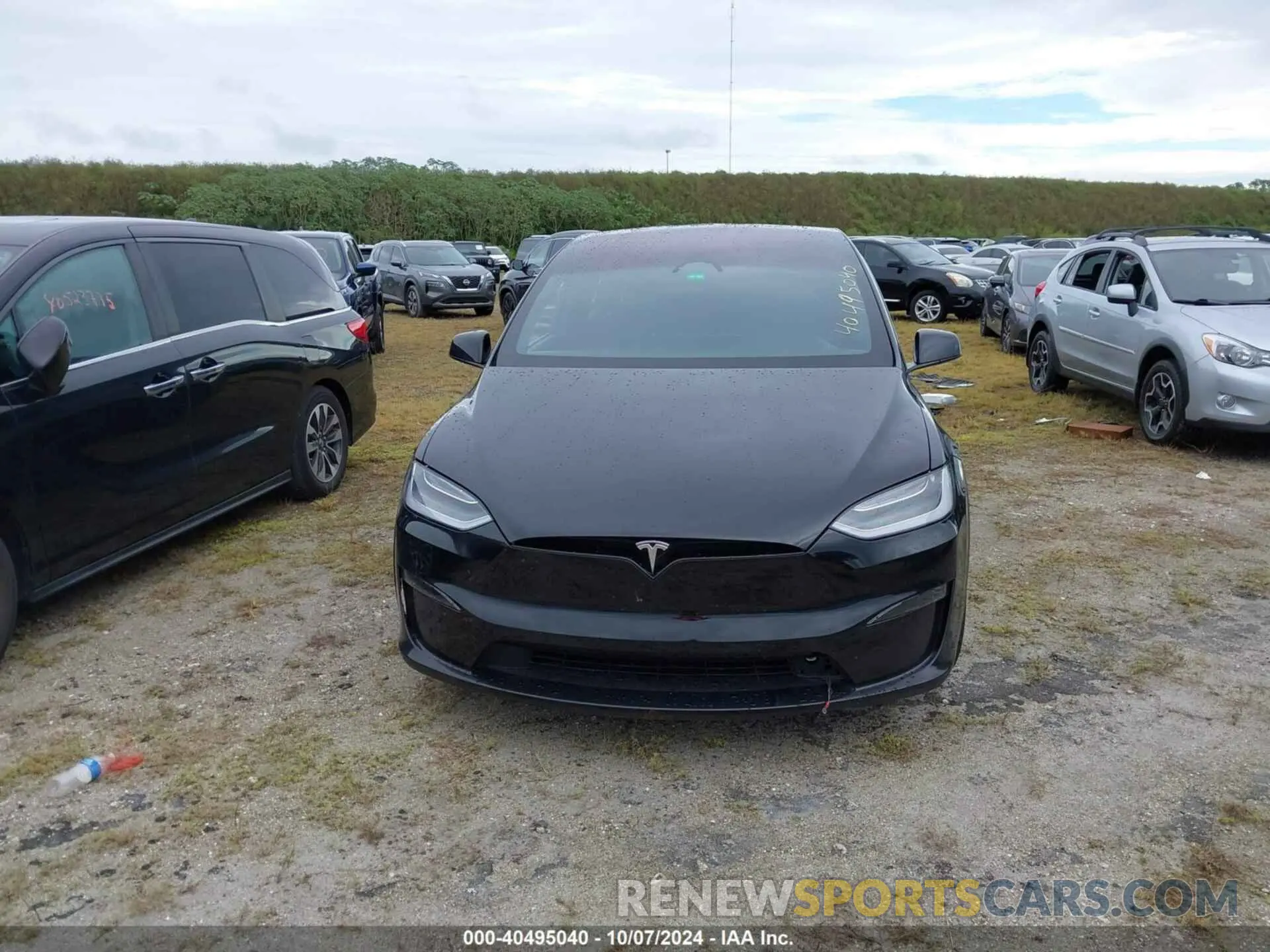 13 Фотография поврежденного автомобиля 7SAXCDE55PF365435 TESLA MODEL X 2023