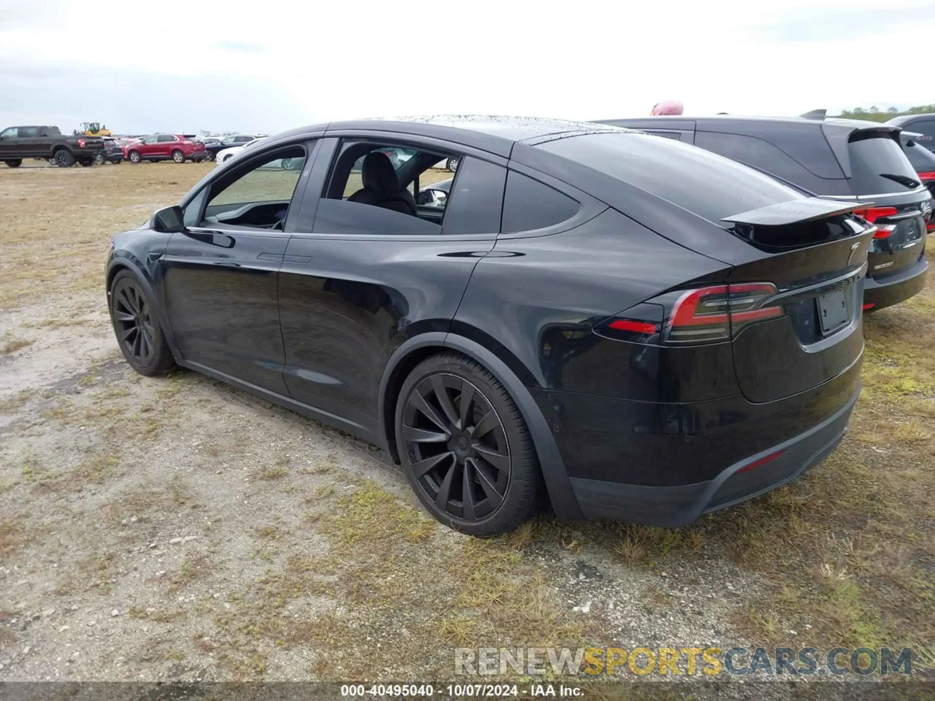 3 Фотография поврежденного автомобиля 7SAXCDE55PF365435 TESLA MODEL X 2023