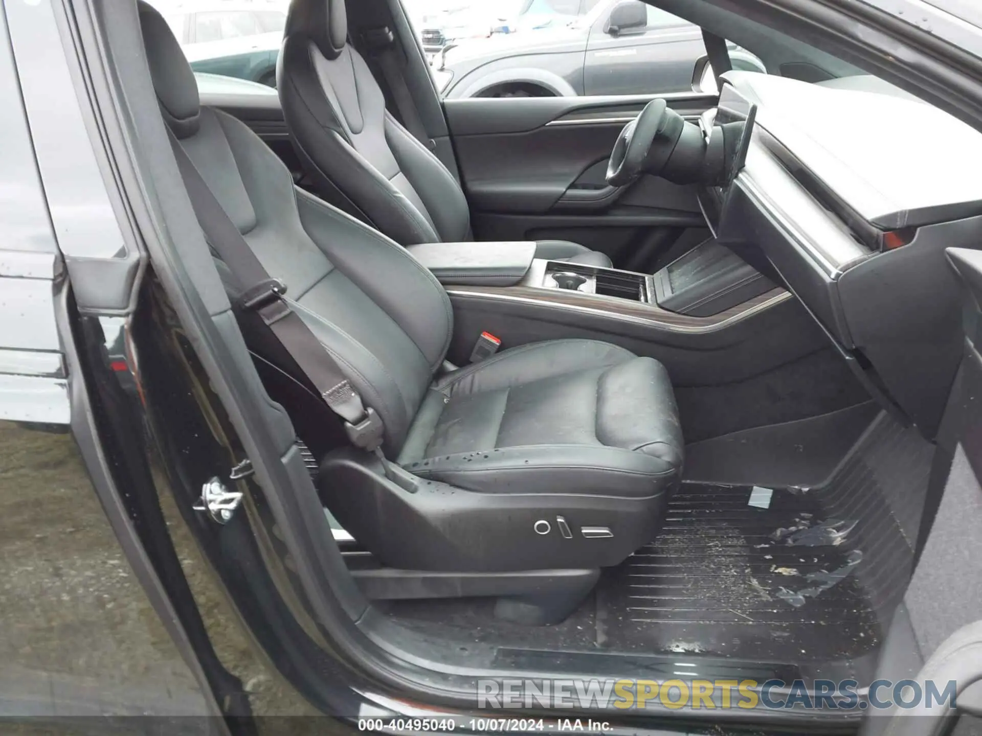 5 Фотография поврежденного автомобиля 7SAXCDE55PF365435 TESLA MODEL X 2023