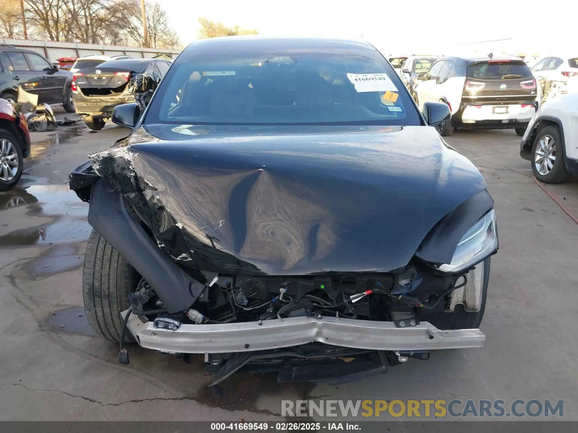 12 Фотография поврежденного автомобиля 7SAXCDE55PF387015 TESLA MODEL X 2023