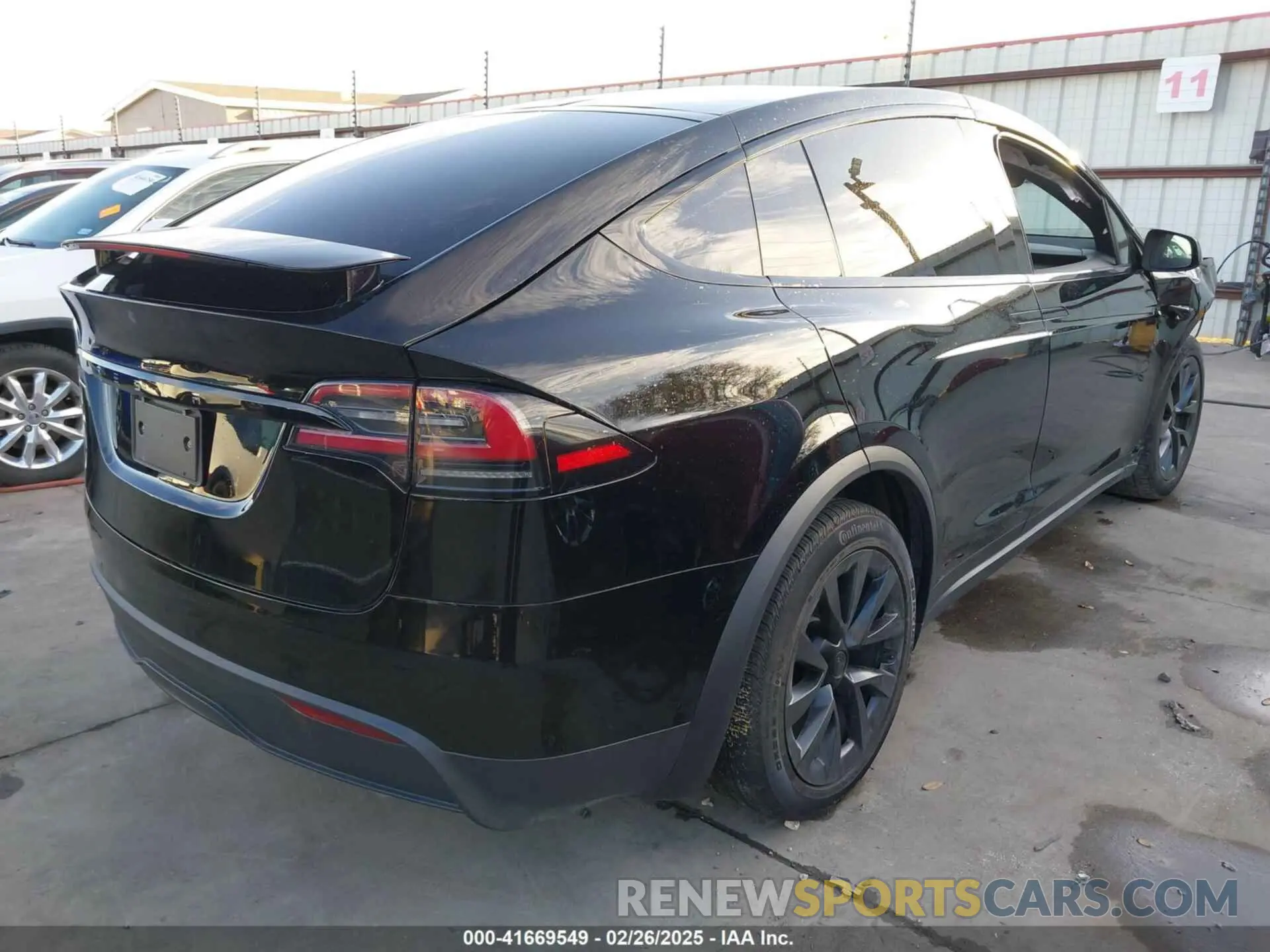 4 Фотография поврежденного автомобиля 7SAXCDE55PF387015 TESLA MODEL X 2023