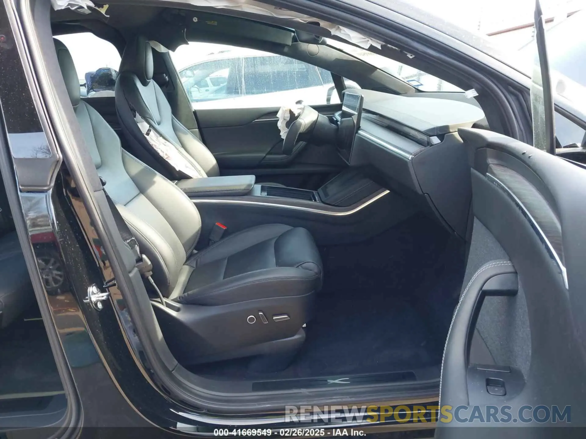 5 Фотография поврежденного автомобиля 7SAXCDE55PF387015 TESLA MODEL X 2023