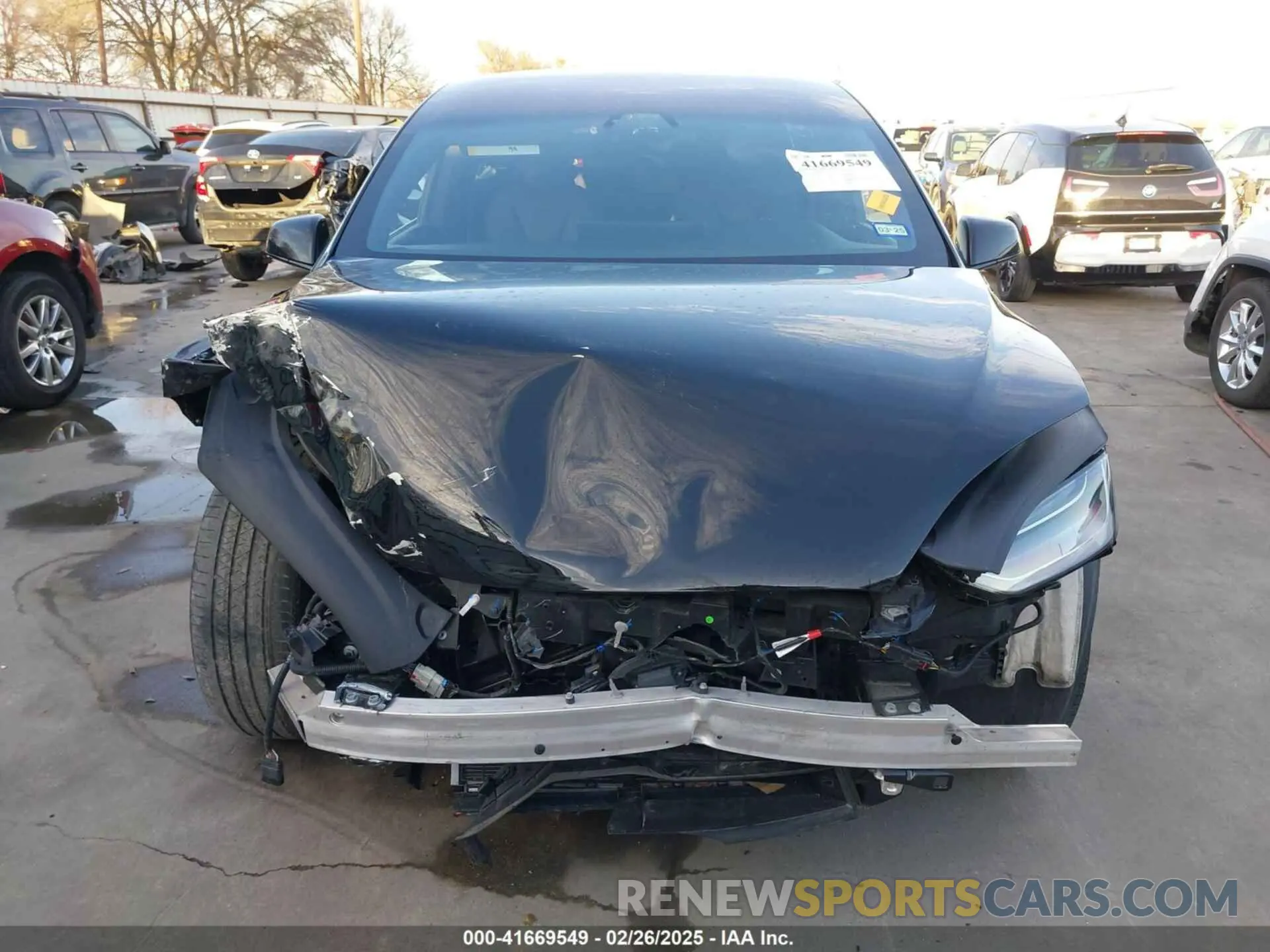 6 Фотография поврежденного автомобиля 7SAXCDE55PF387015 TESLA MODEL X 2023