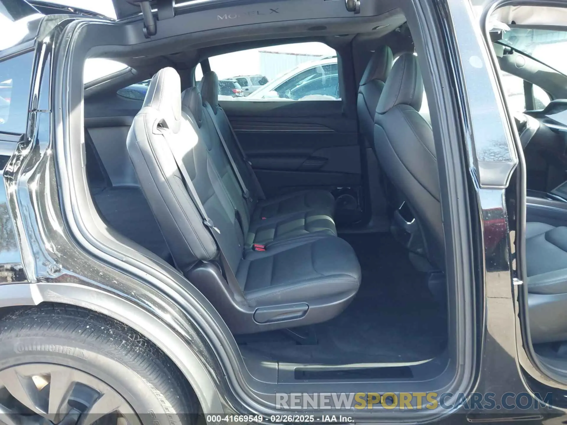 8 Фотография поврежденного автомобиля 7SAXCDE55PF387015 TESLA MODEL X 2023