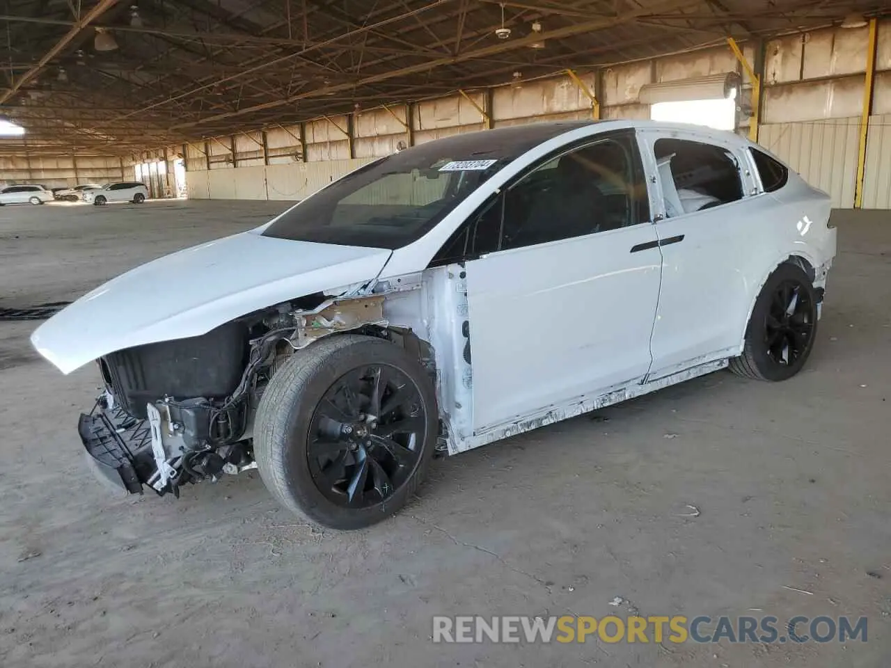 1 Photograph of a damaged car 7SAXCDE55PF396118 TESLA MODEL X 2023