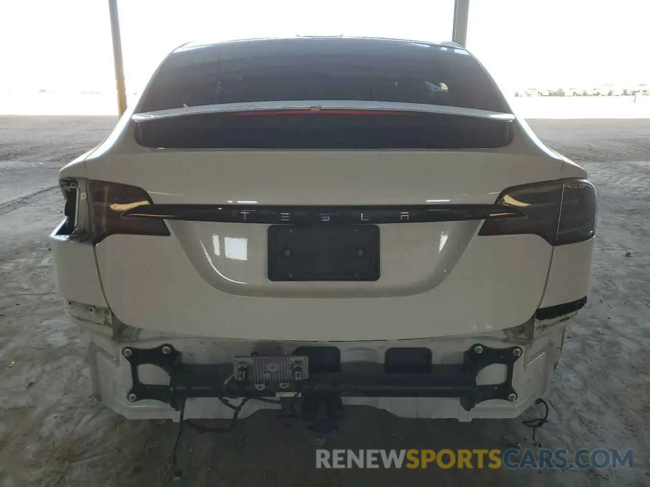 6 Photograph of a damaged car 7SAXCDE55PF396118 TESLA MODEL X 2023