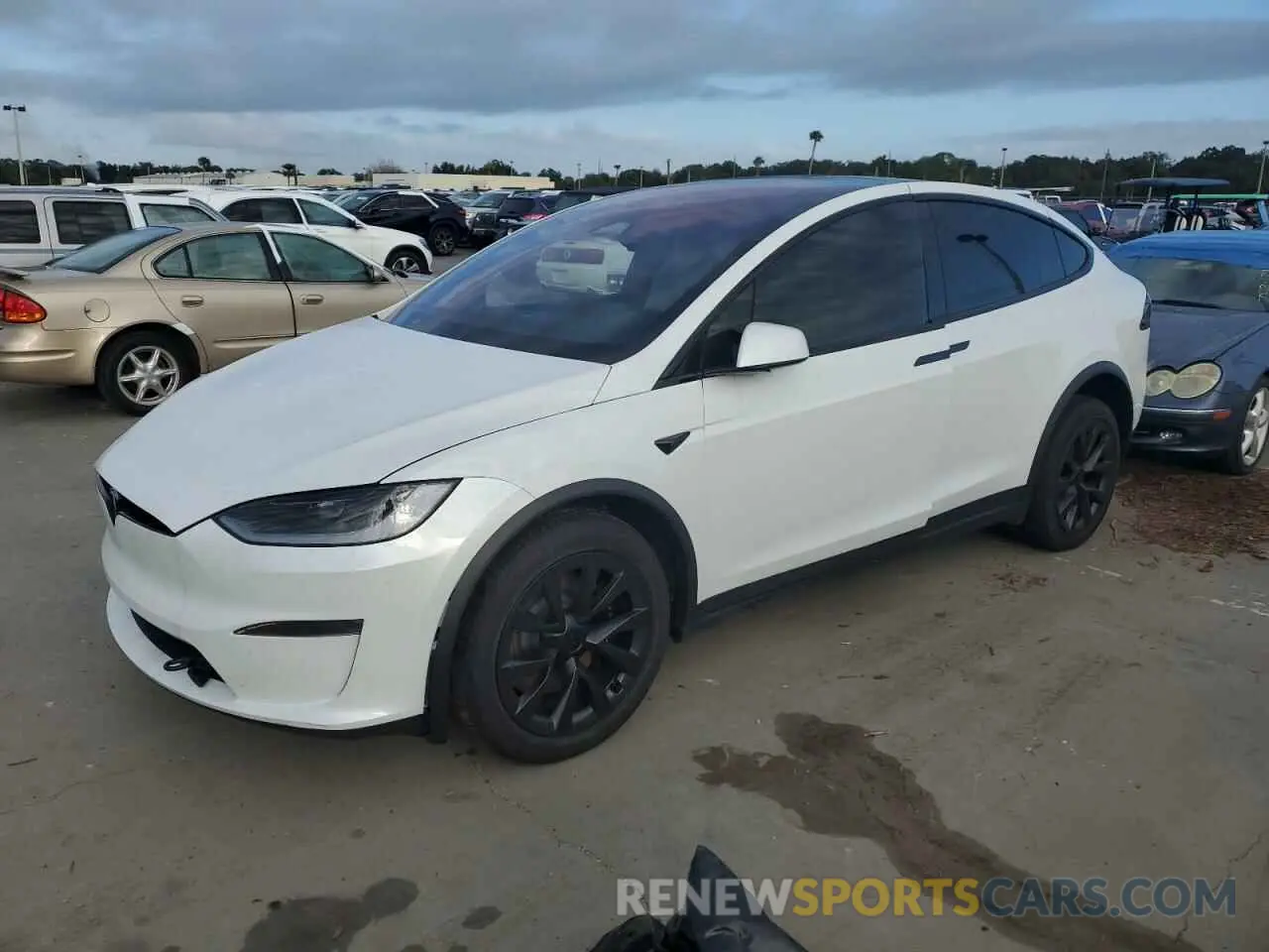 1 Фотография поврежденного автомобиля 7SAXCDE55PF409093 TESLA MODEL X 2023