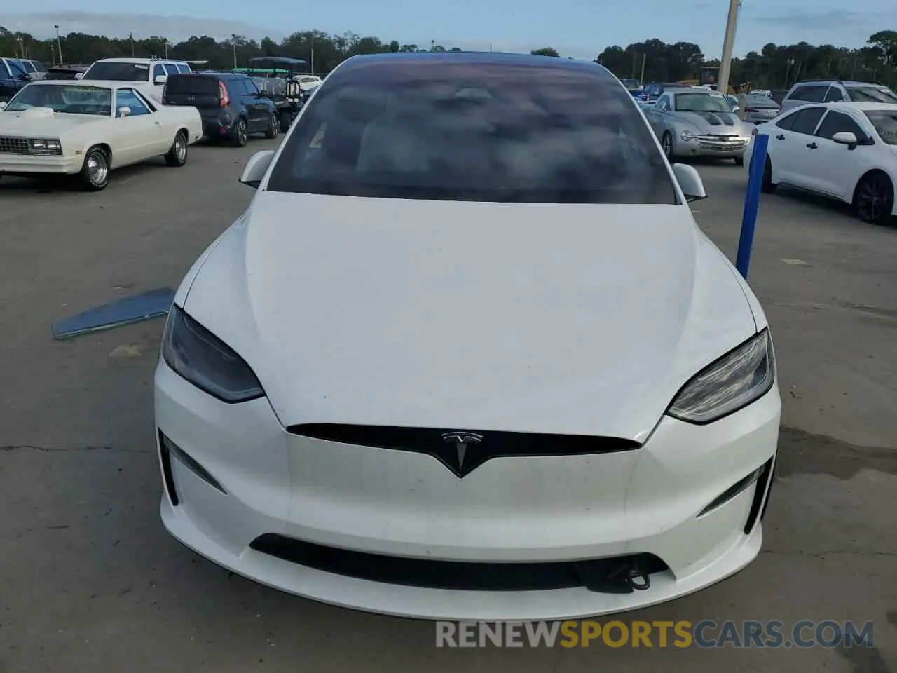 5 Фотография поврежденного автомобиля 7SAXCDE55PF409093 TESLA MODEL X 2023