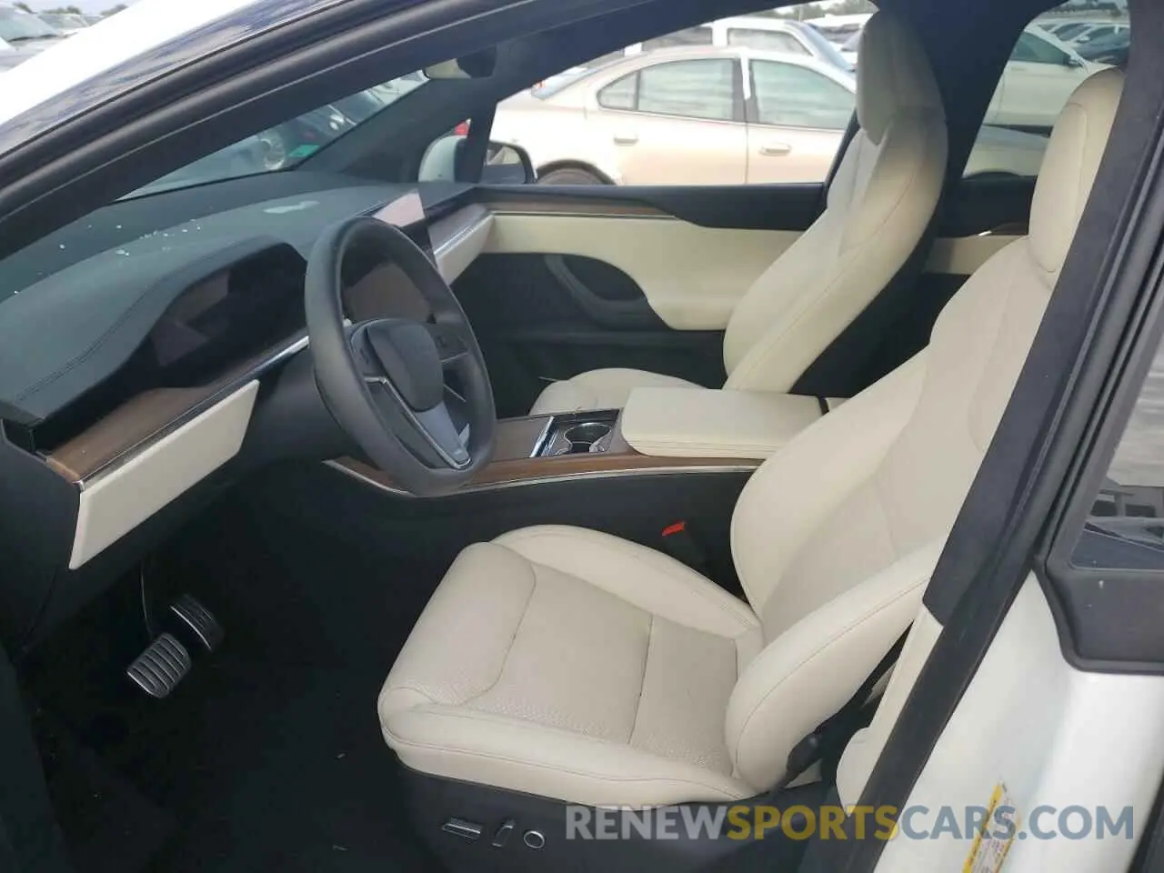 7 Фотография поврежденного автомобиля 7SAXCDE55PF409093 TESLA MODEL X 2023