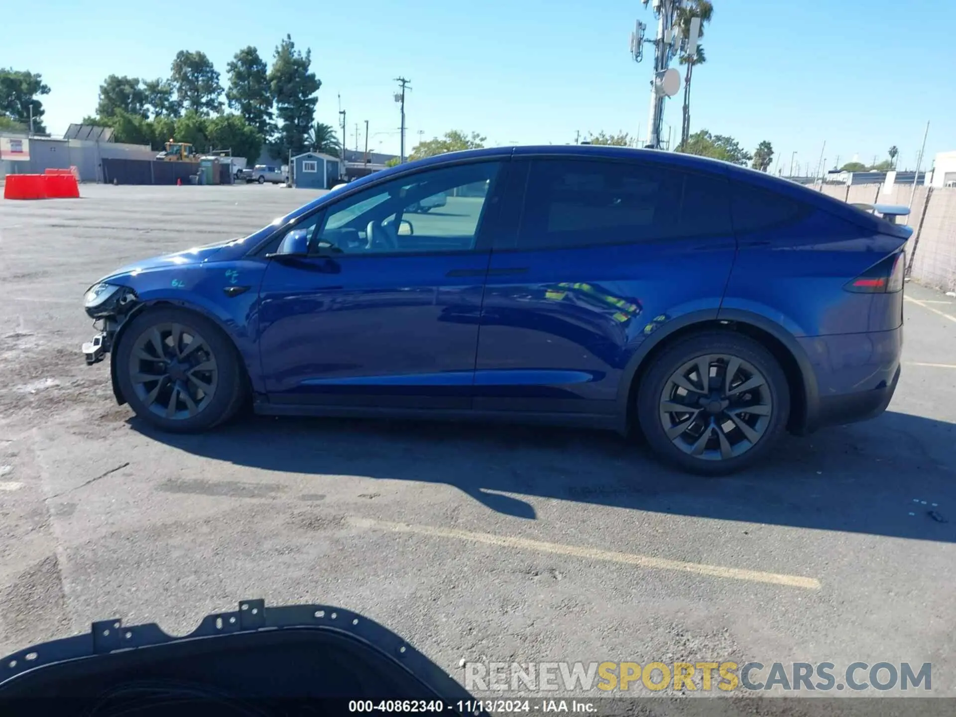 14 Photograph of a damaged car 7SAXCDE55PF411166 TESLA MODEL X 2023