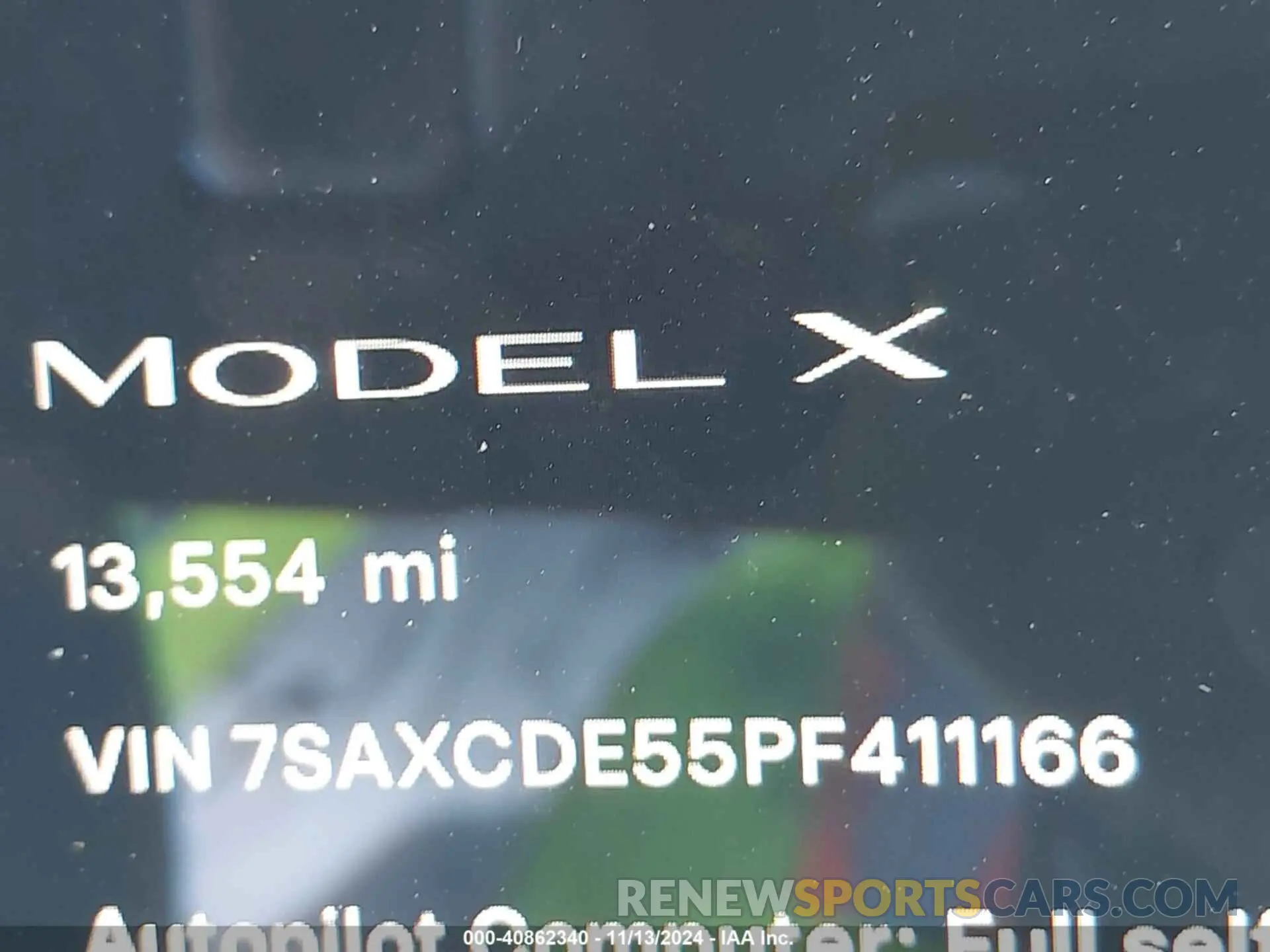 15 Photograph of a damaged car 7SAXCDE55PF411166 TESLA MODEL X 2023