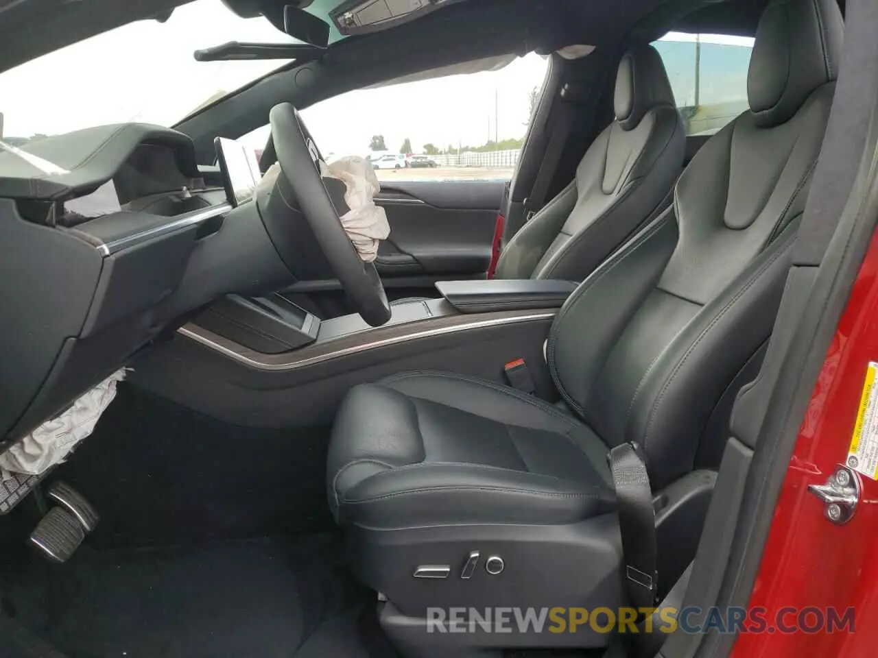7 Photograph of a damaged car 7SAXCDE56PF420992 TESLA MODEL X 2023