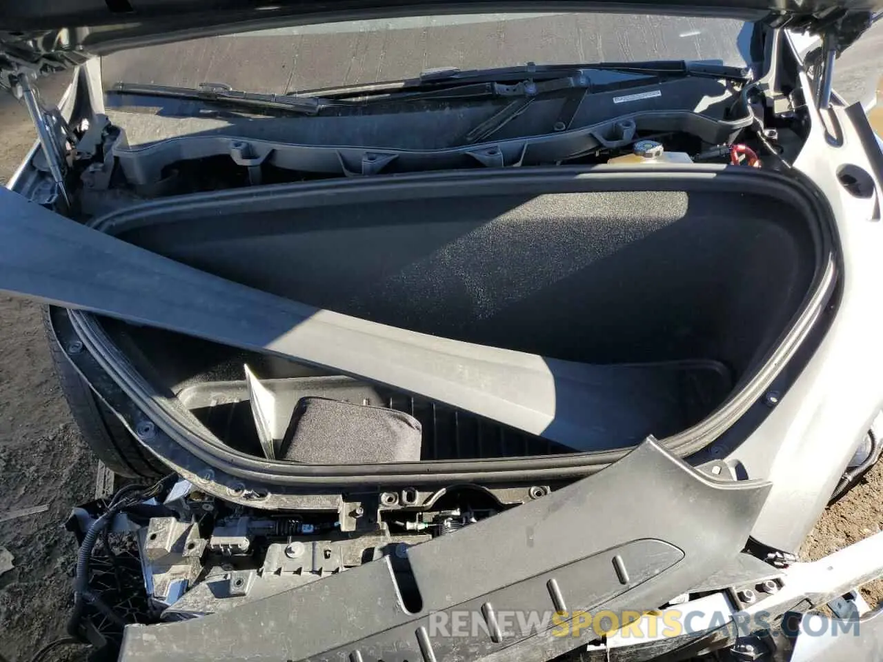 12 Photograph of a damaged car 7SAXCDE57PF373472 TESLA MODEL X 2023
