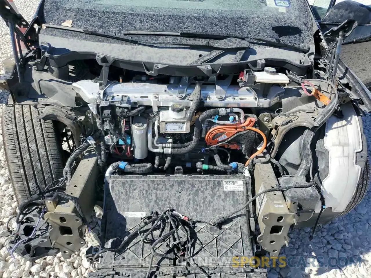 12 Photograph of a damaged car 7SAXCDE57PF415641 TESLA MODEL X 2023