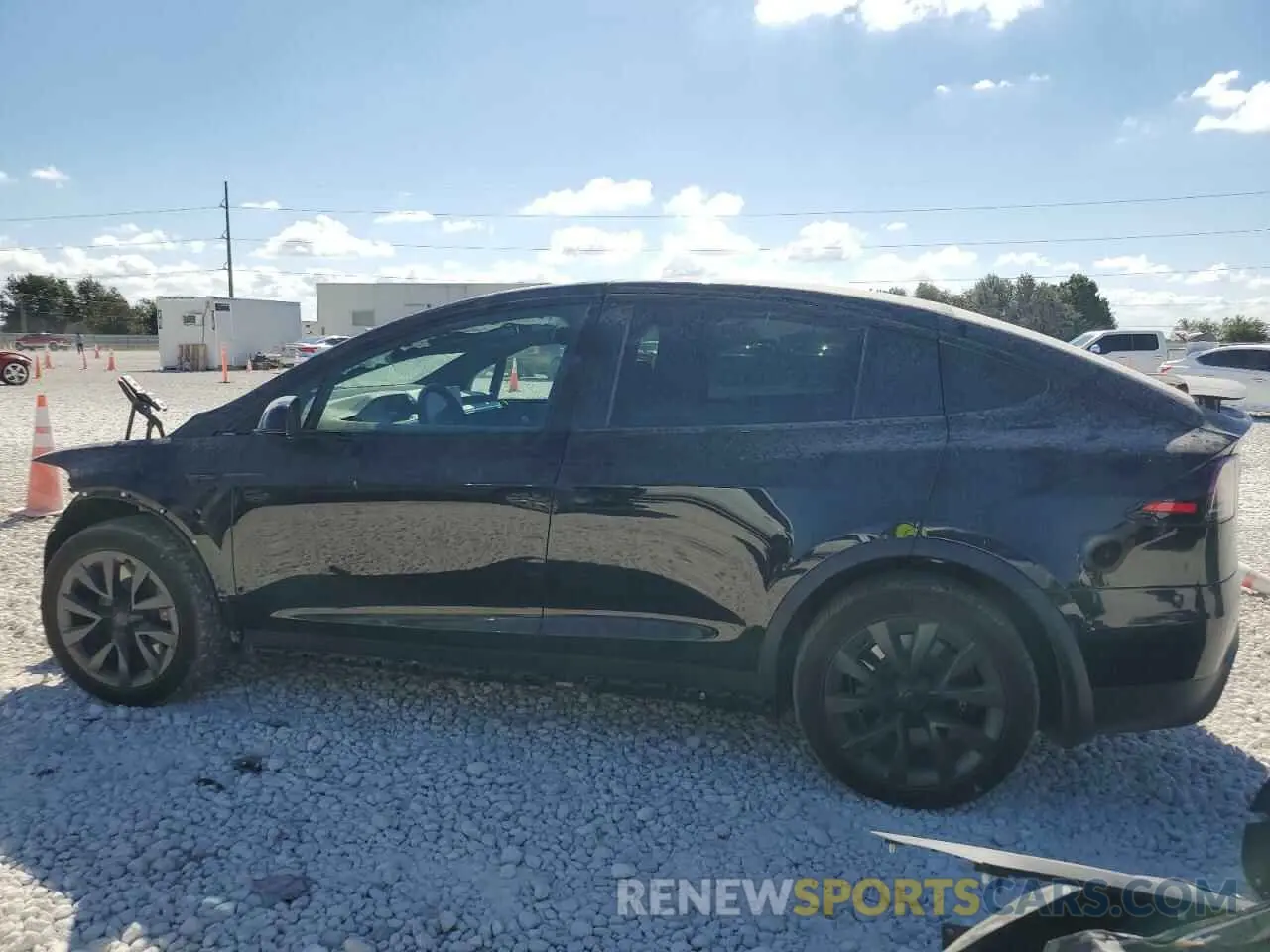 2 Photograph of a damaged car 7SAXCDE57PF415641 TESLA MODEL X 2023