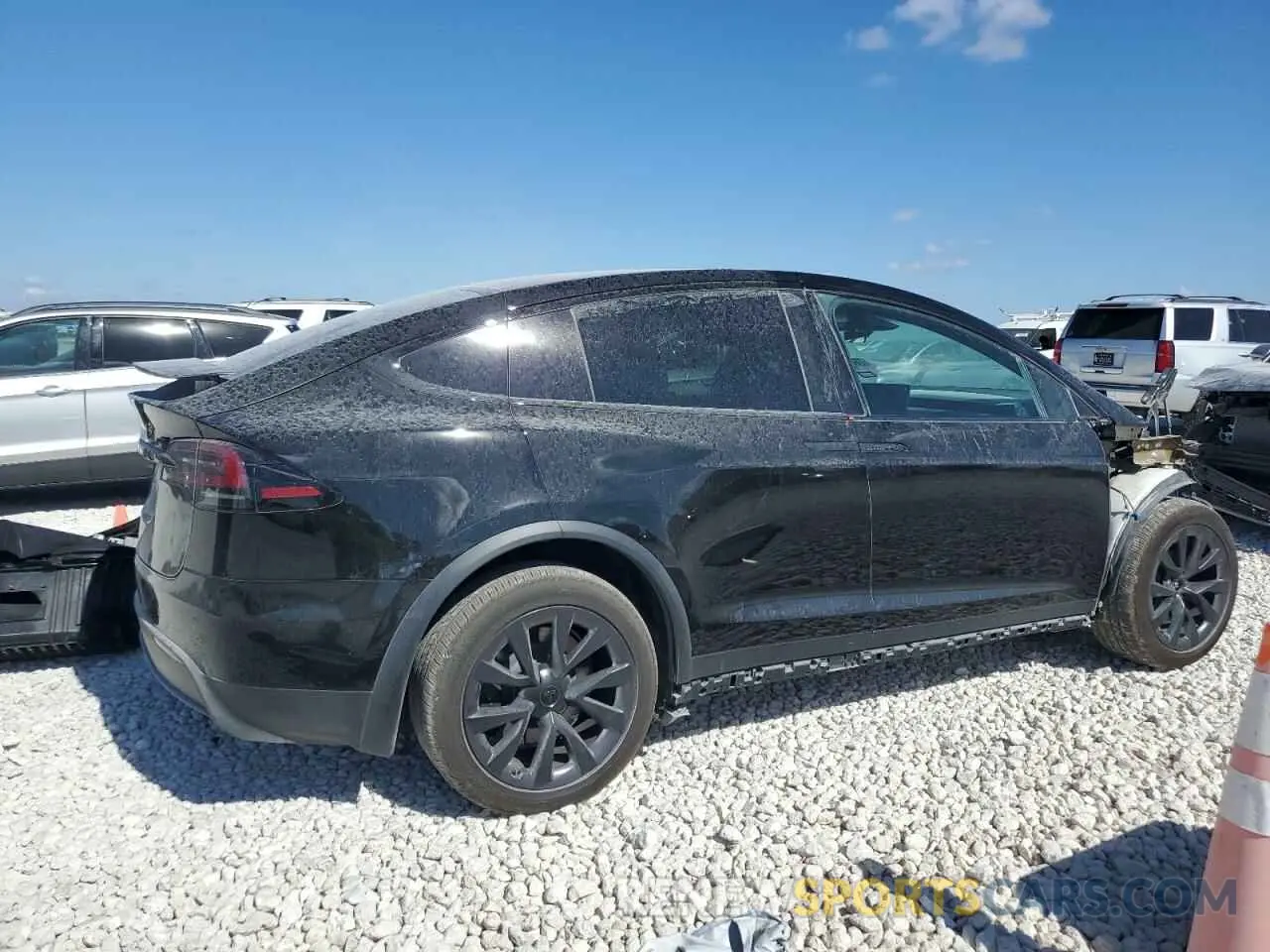 3 Photograph of a damaged car 7SAXCDE57PF415641 TESLA MODEL X 2023