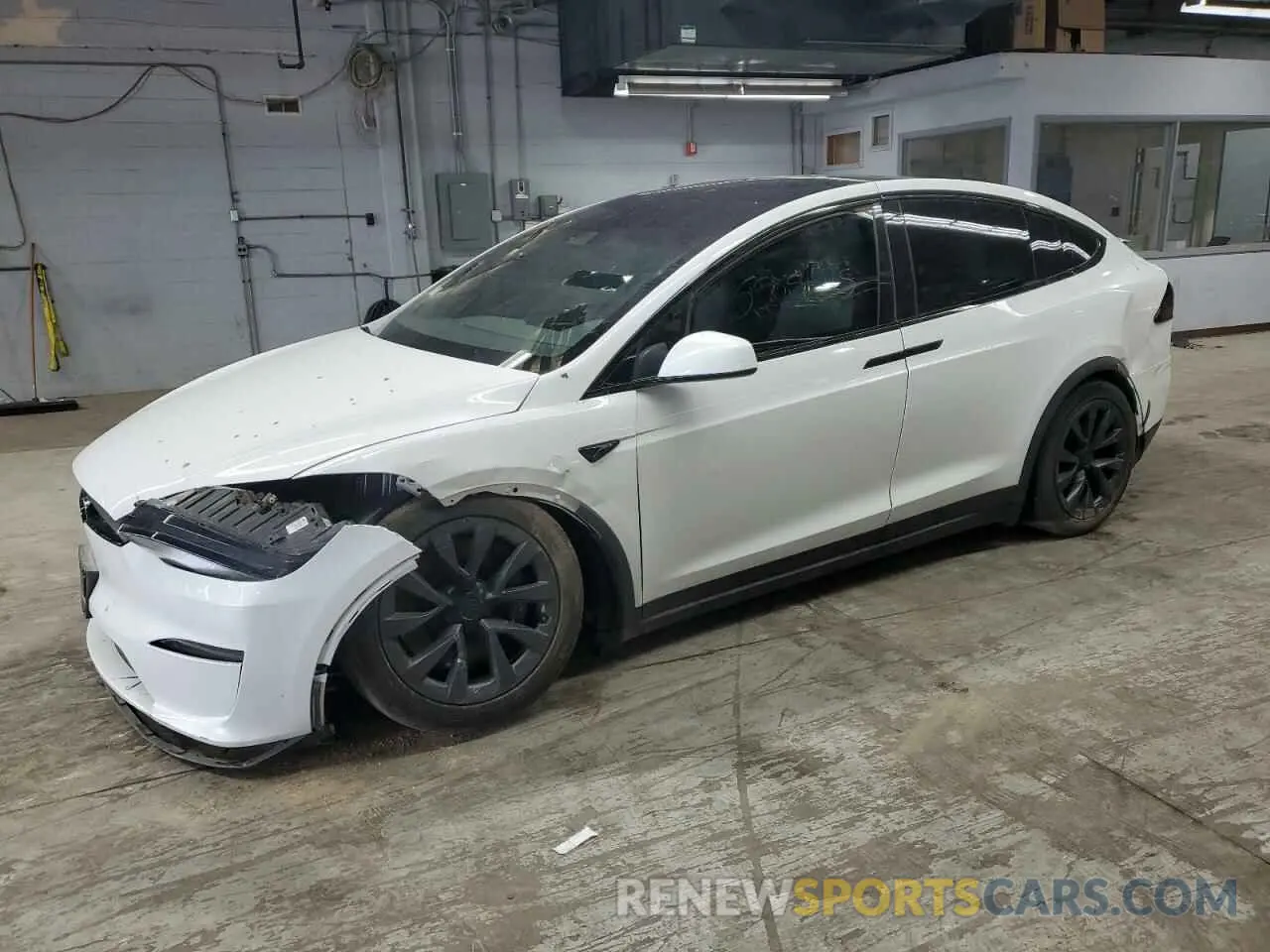 1 Photograph of a damaged car 7SAXCDE58PF401201 TESLA MODEL X 2023