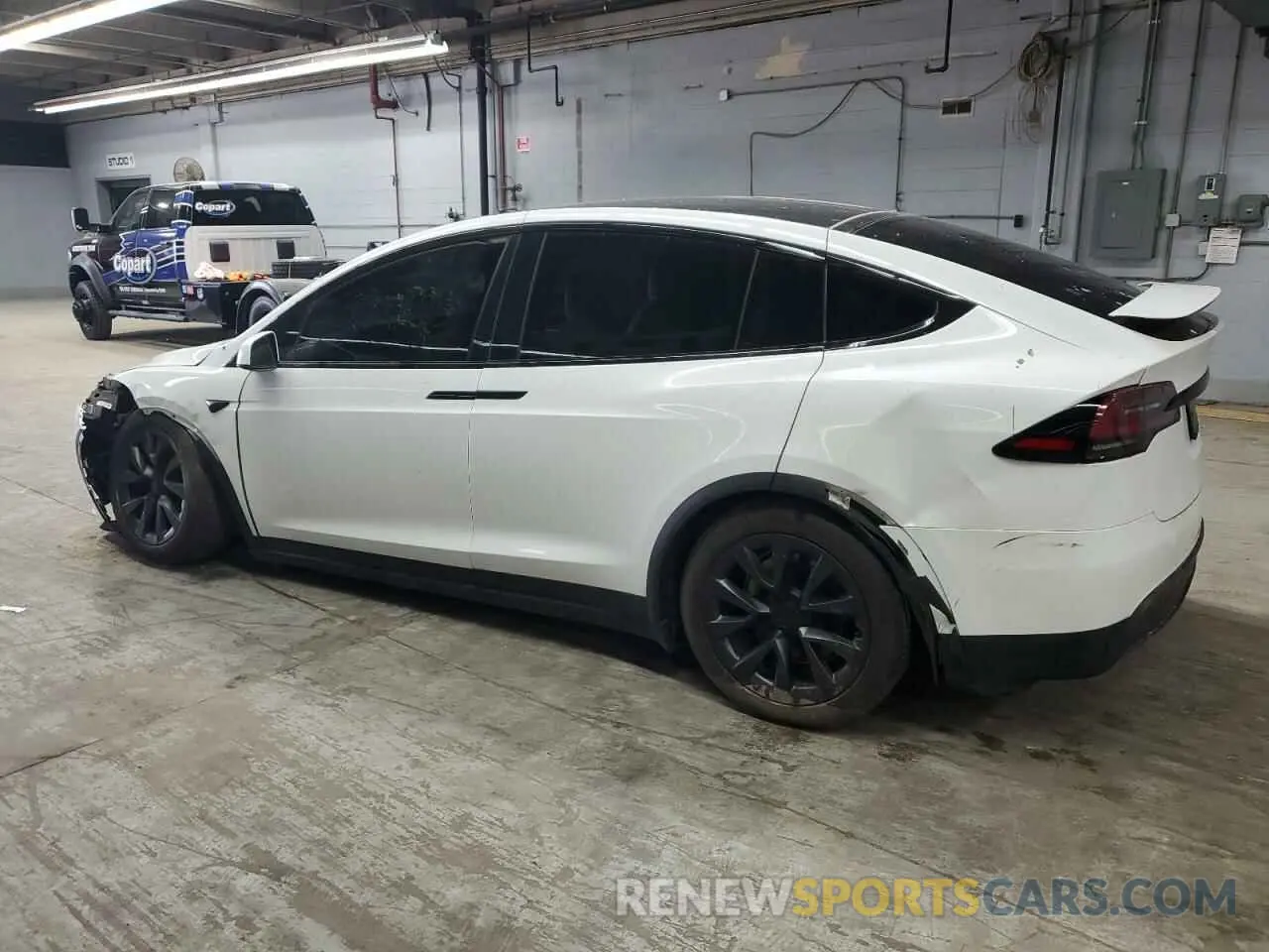 2 Photograph of a damaged car 7SAXCDE58PF401201 TESLA MODEL X 2023