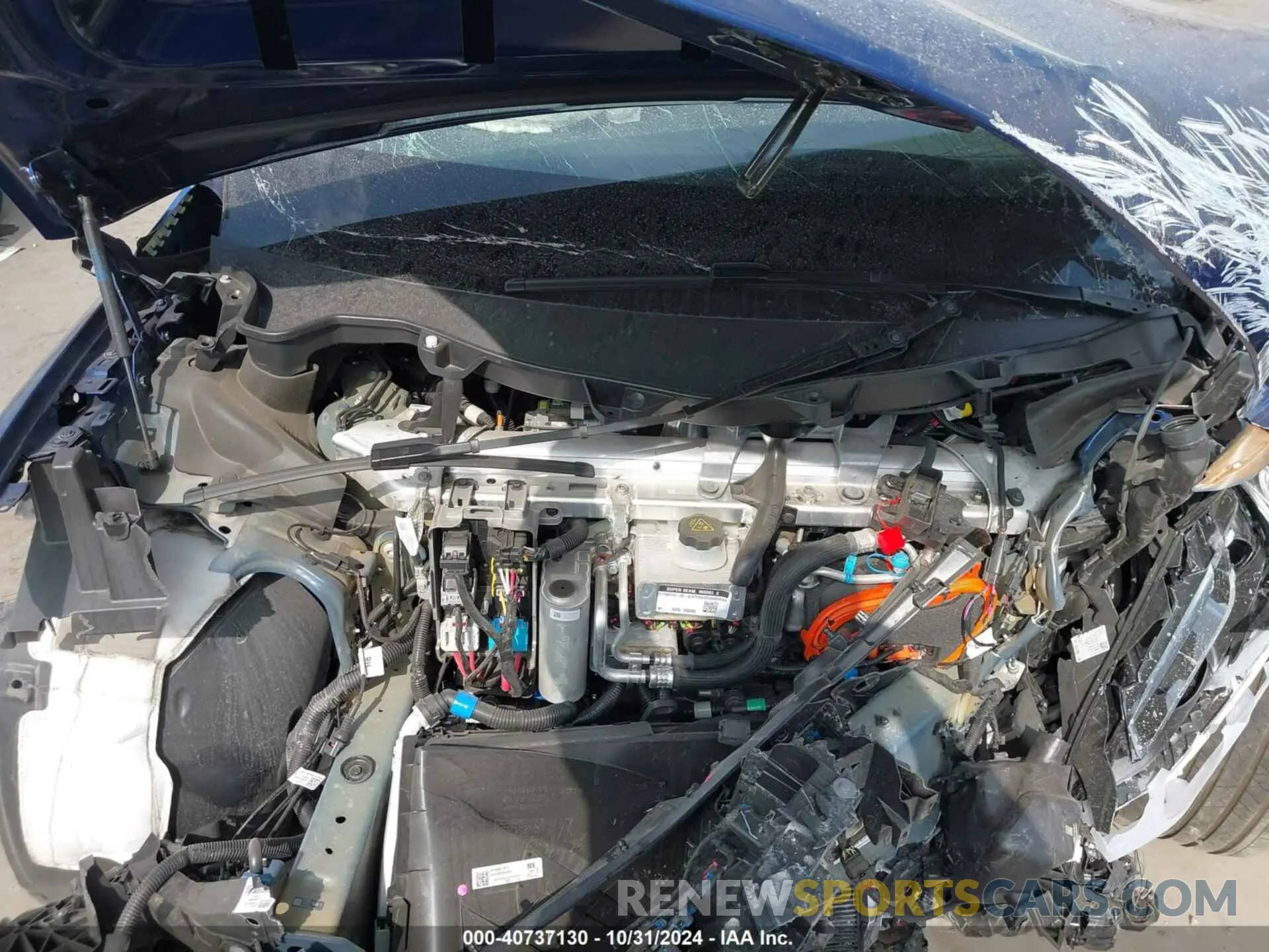 10 Photograph of a damaged car 7SAXCDE58PF417253 TESLA MODEL X 2023