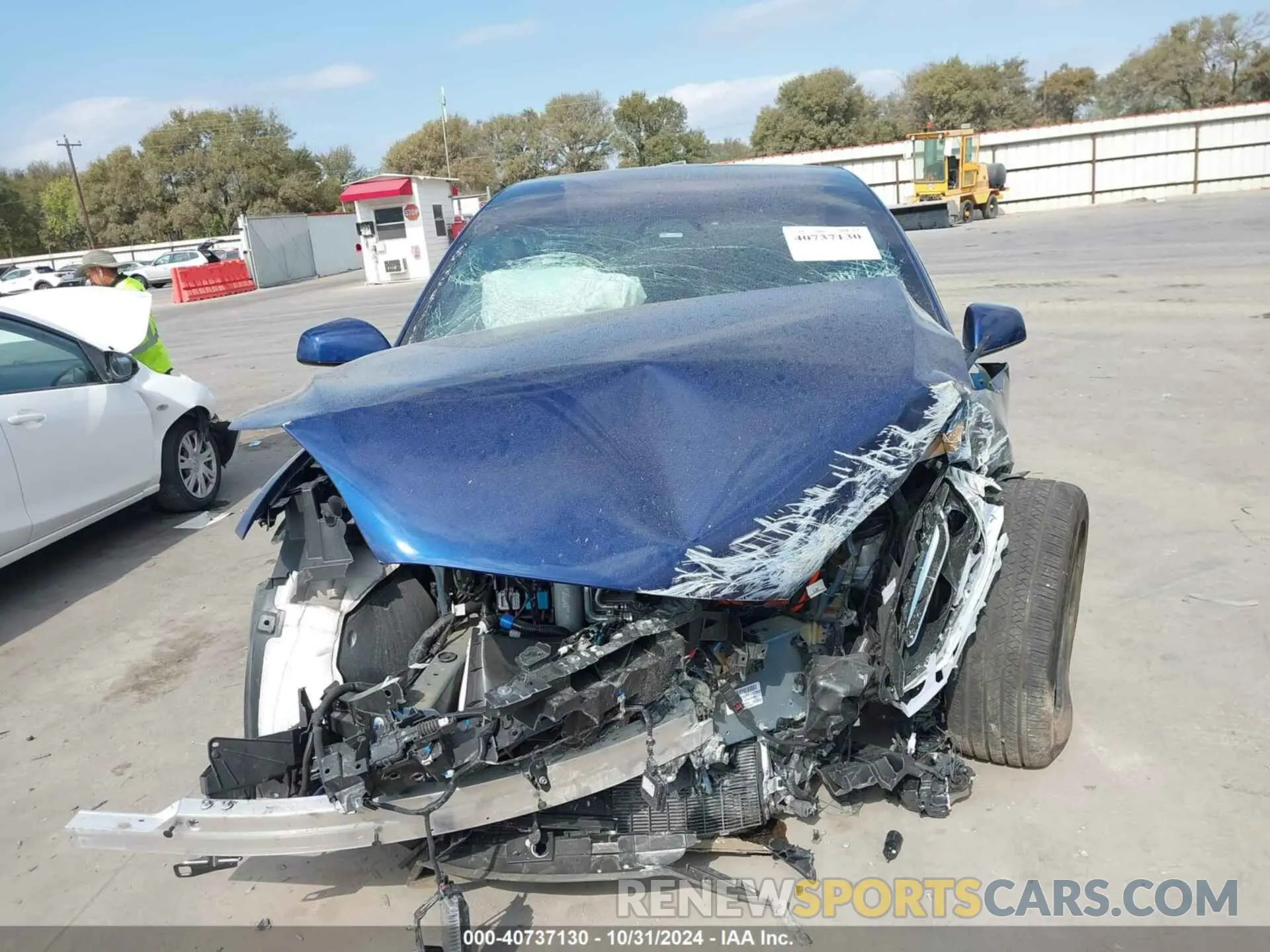 13 Photograph of a damaged car 7SAXCDE58PF417253 TESLA MODEL X 2023
