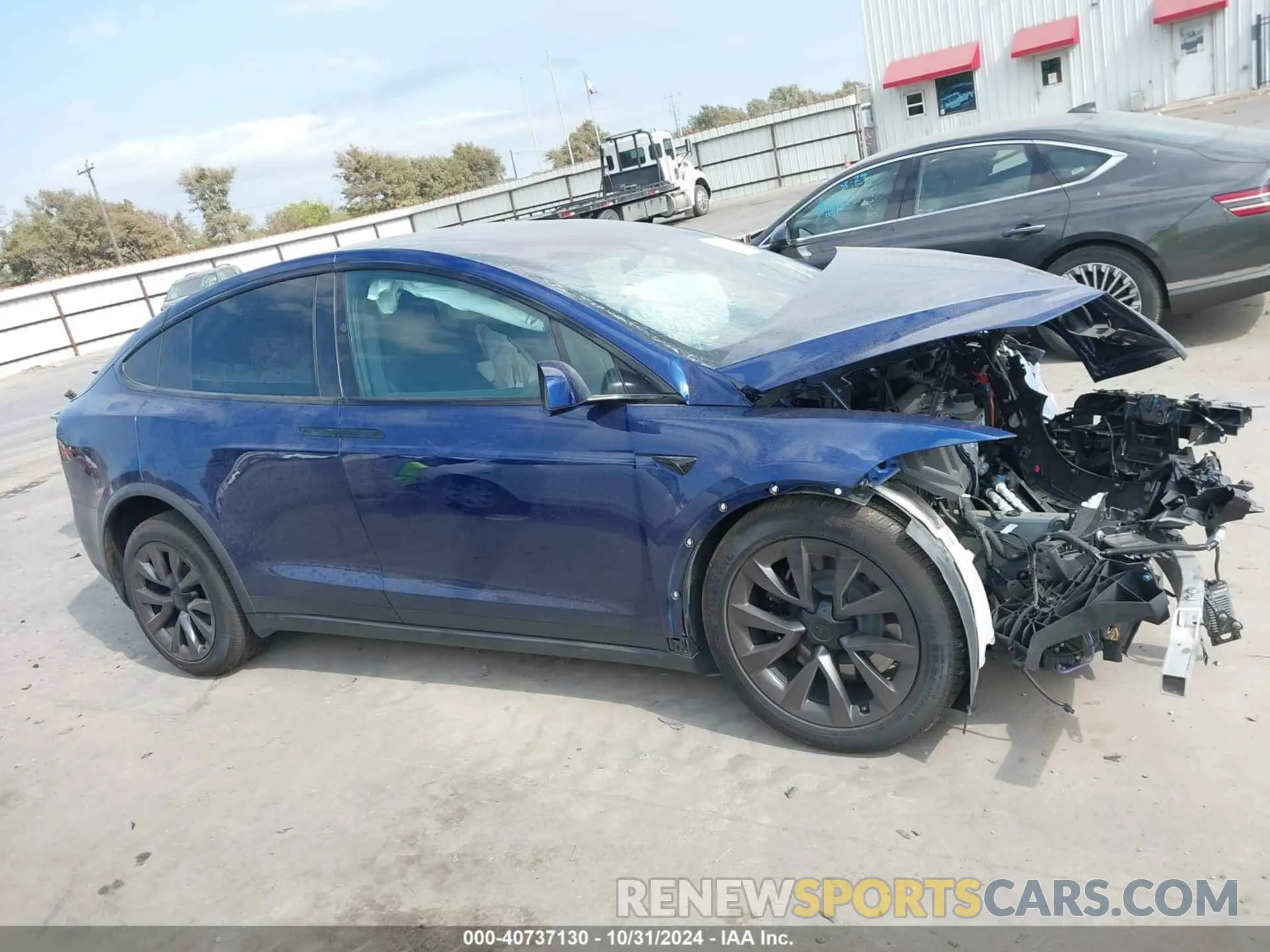 14 Photograph of a damaged car 7SAXCDE58PF417253 TESLA MODEL X 2023
