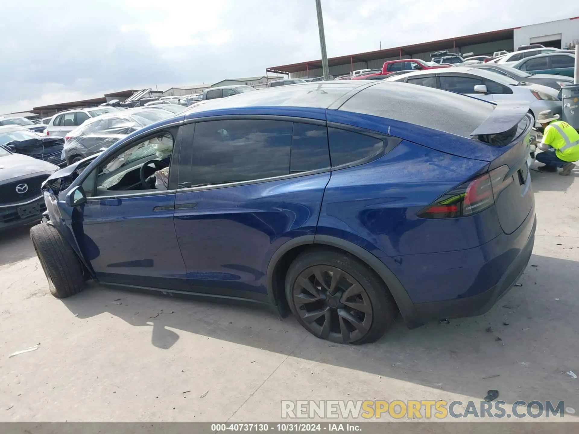 15 Photograph of a damaged car 7SAXCDE58PF417253 TESLA MODEL X 2023