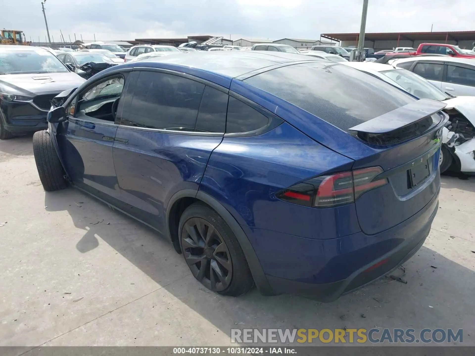 3 Photograph of a damaged car 7SAXCDE58PF417253 TESLA MODEL X 2023