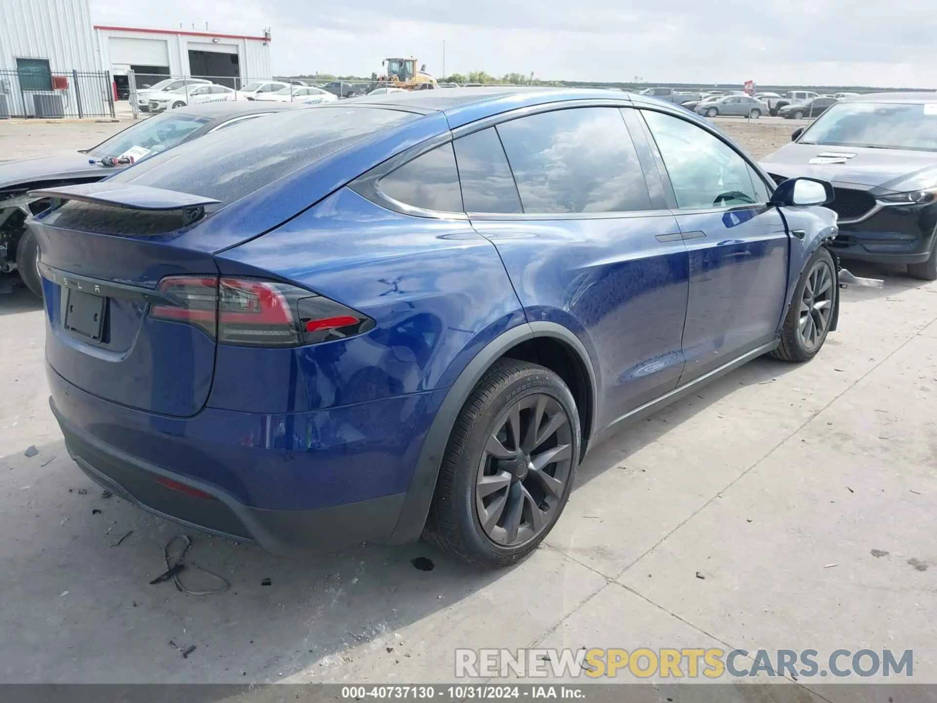 4 Photograph of a damaged car 7SAXCDE58PF417253 TESLA MODEL X 2023