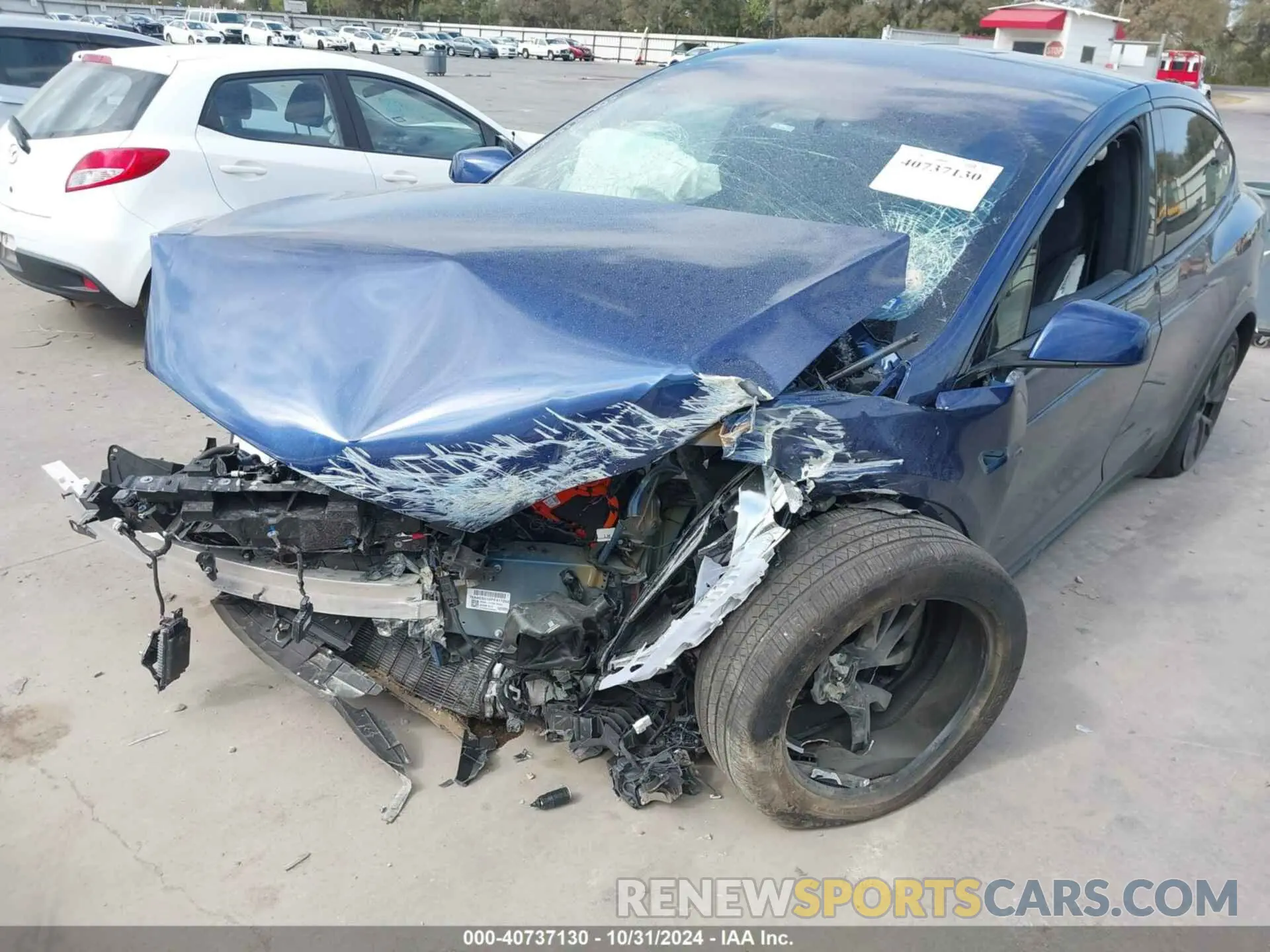 6 Photograph of a damaged car 7SAXCDE58PF417253 TESLA MODEL X 2023