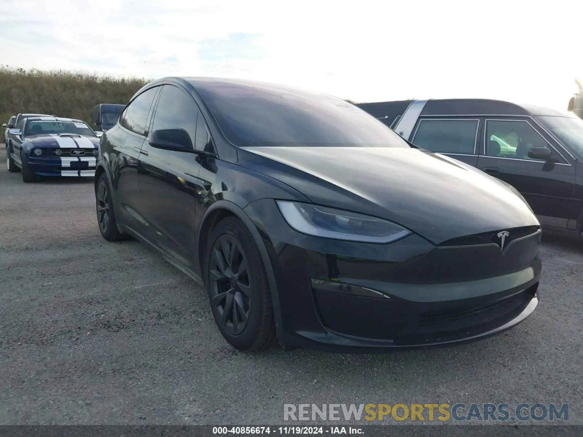 1 Photograph of a damaged car 7SAXCDE58PF429189 TESLA MODEL X 2023