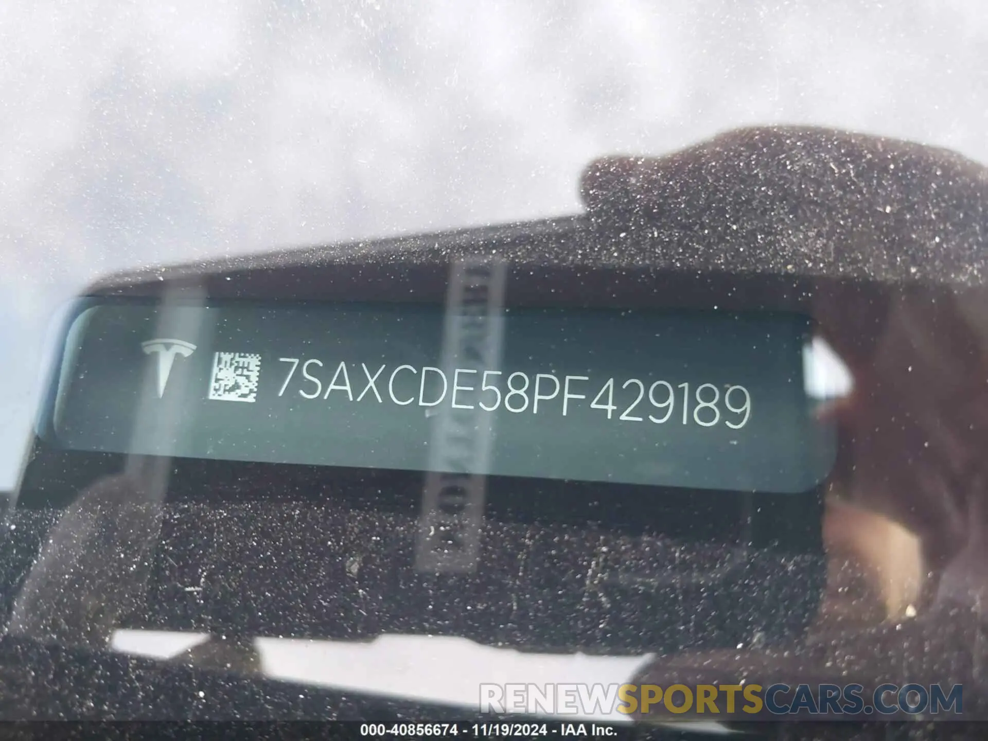 9 Photograph of a damaged car 7SAXCDE58PF429189 TESLA MODEL X 2023