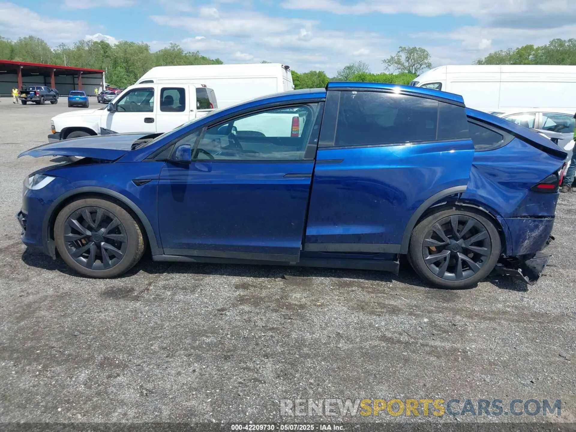 13 Photograph of a damaged car 7SAXCDE59PF413874 TESLA MODEL X 2023